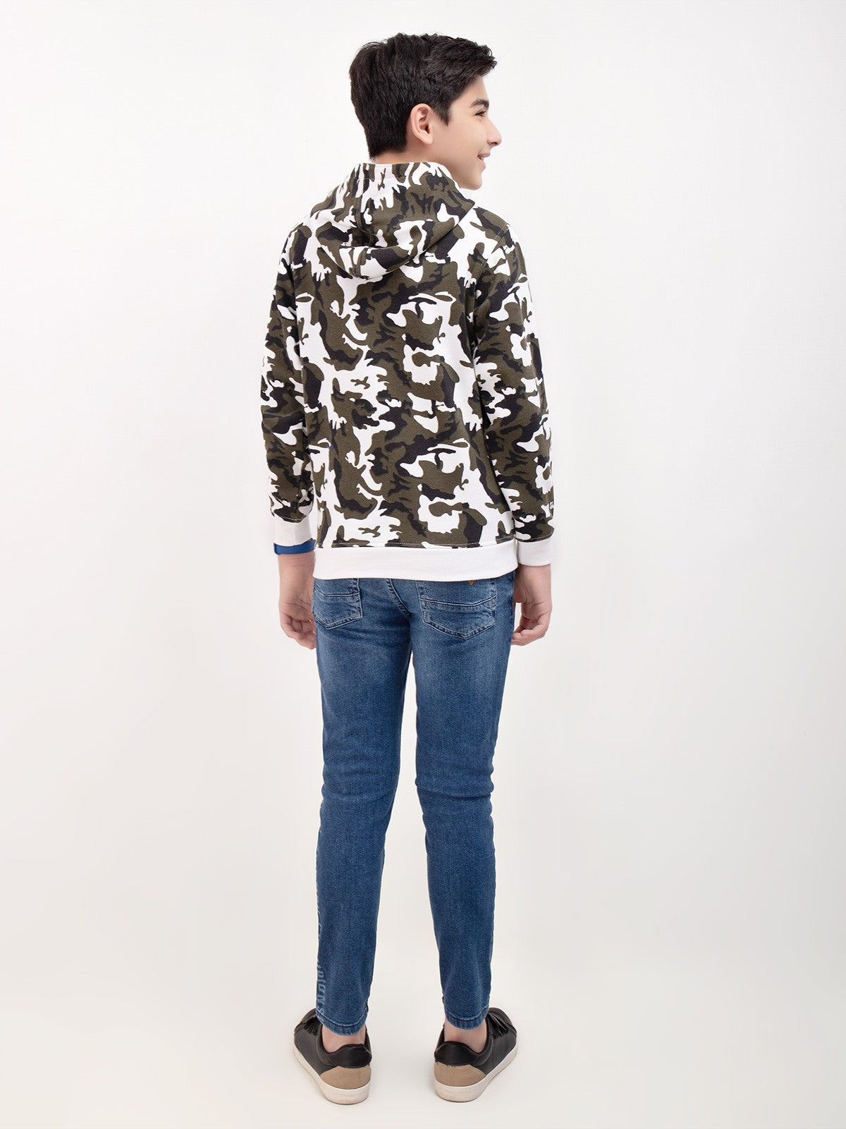 Edenrobe - Boy's Cameo Hoodie - EBTH21-018