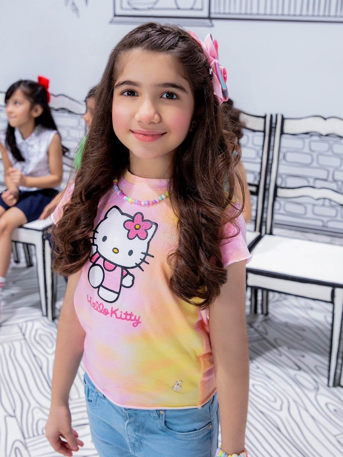 Edenrobe - Girl's Pink Top - EGTK21-007