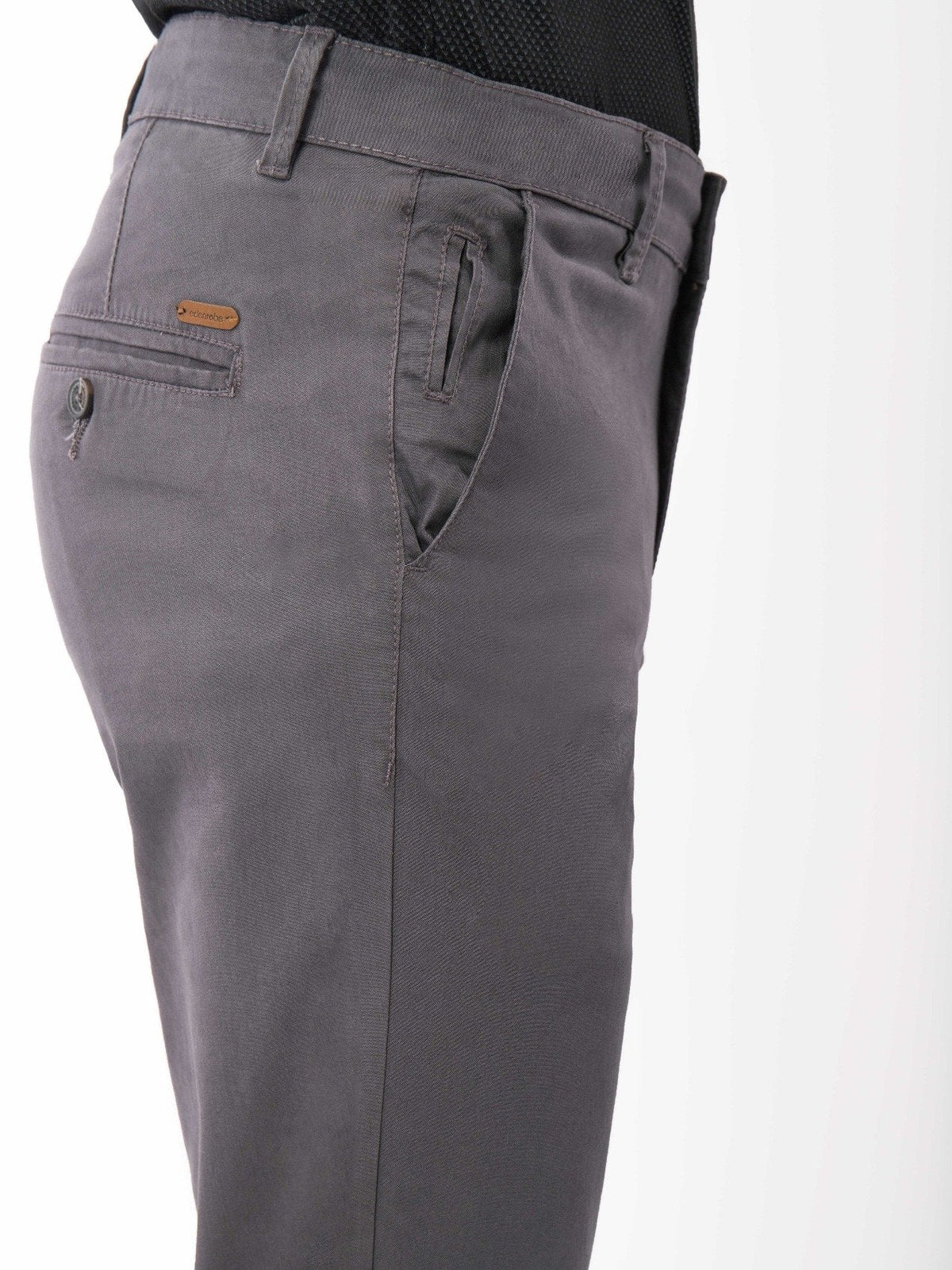Edenrobe - Men's Teal Grey Chino Pant - EMBCP21-004