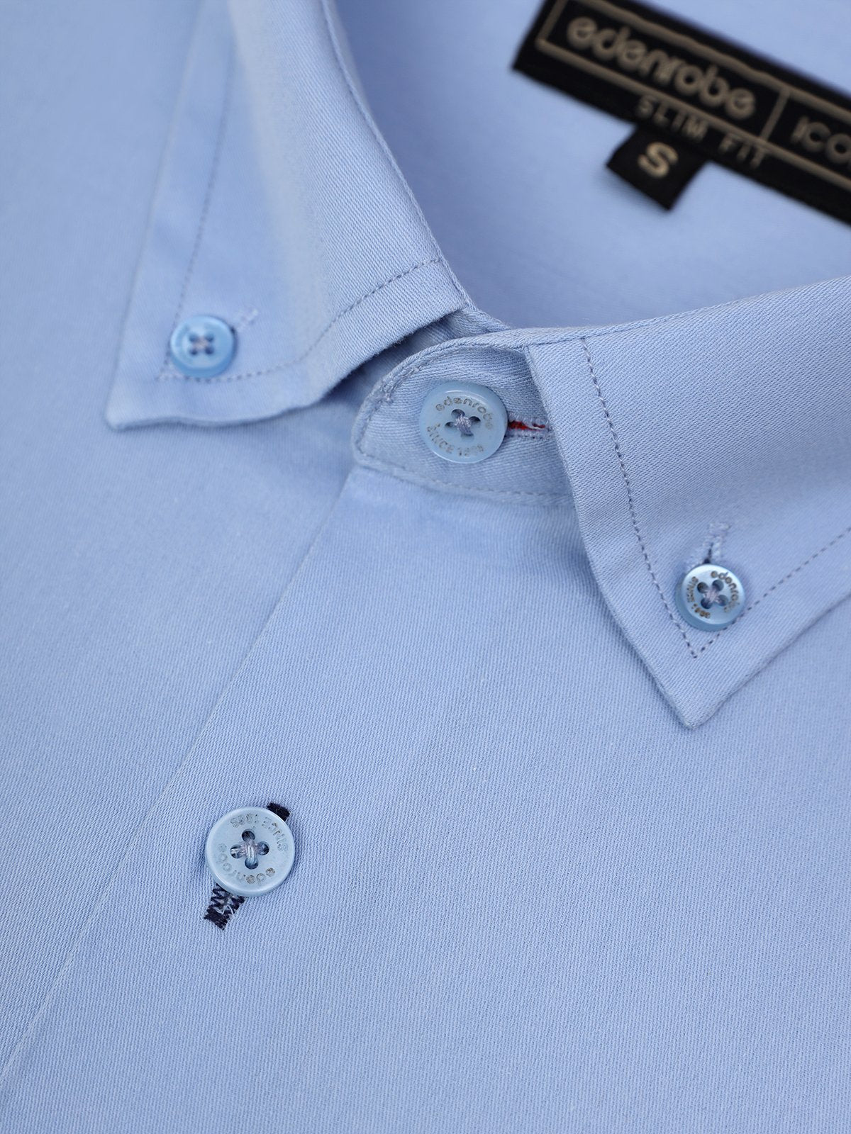 Edenrobe - Men's Sky Blue Shirt - EMTSI21-50212