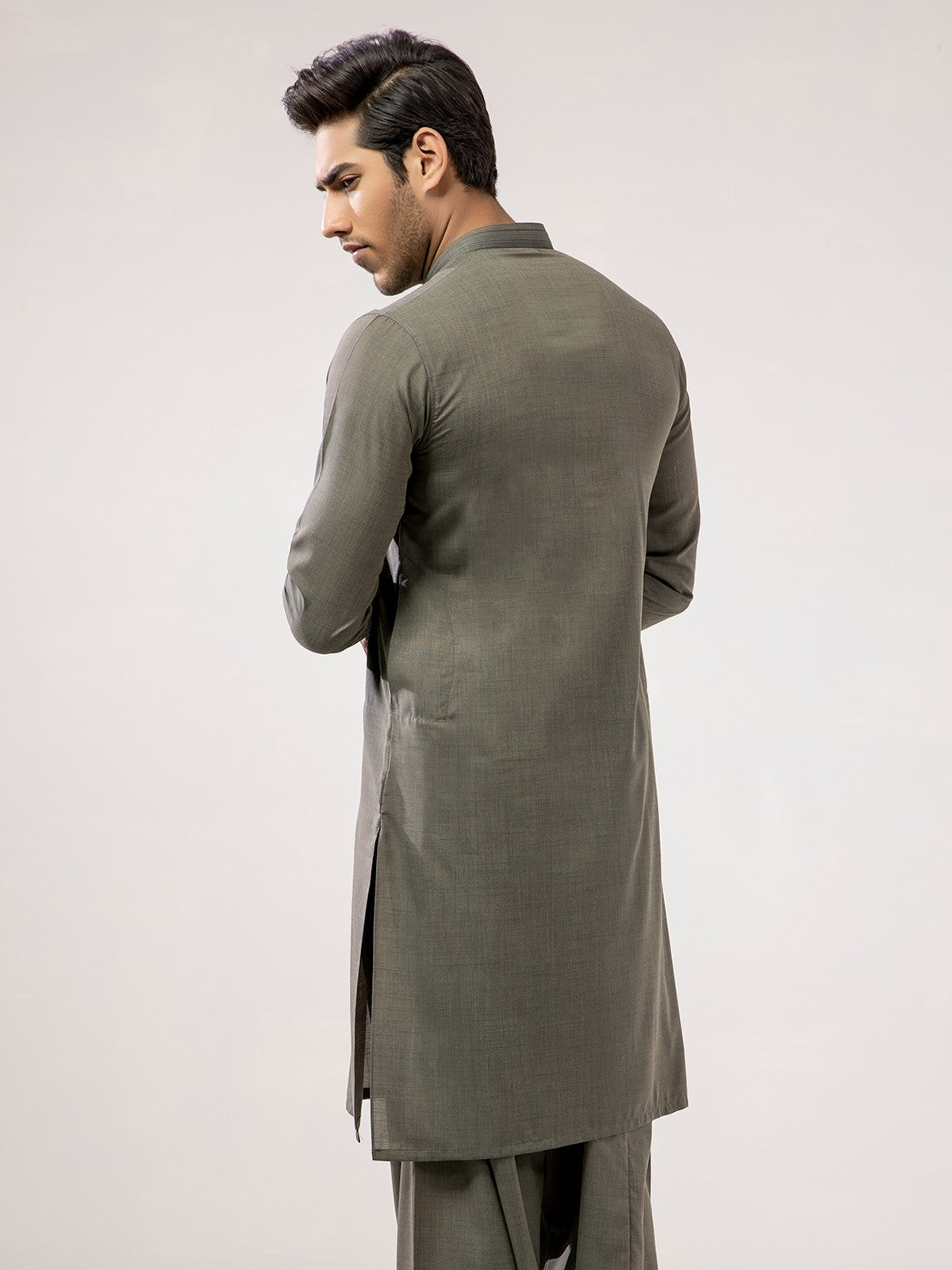 Edenrobe - Men's Moss Green Swish Collection - EMTSW21S-99022