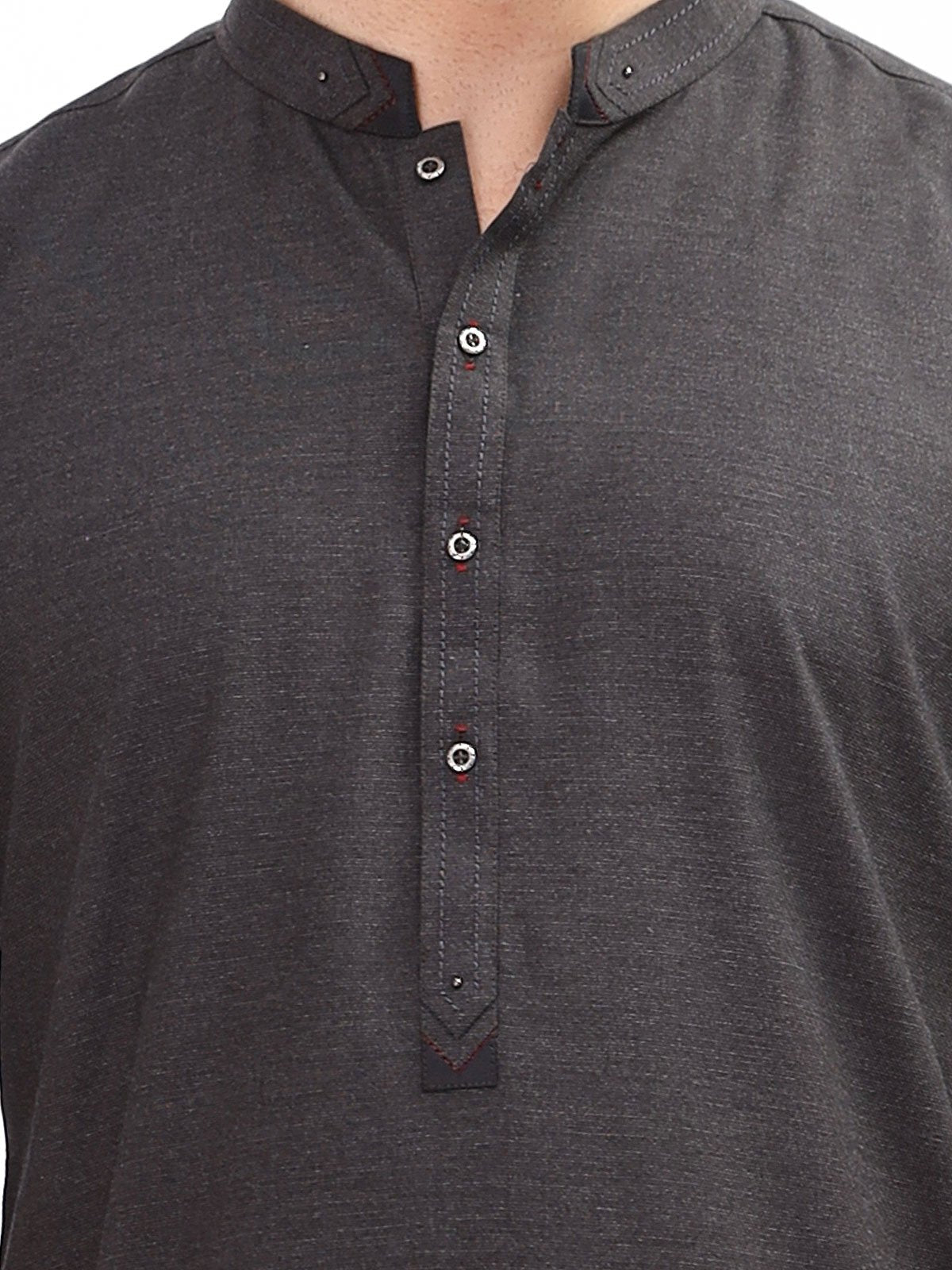 Edenrobe - Men's Charcoal Grey Swish Collection - EMTSW21S-99116