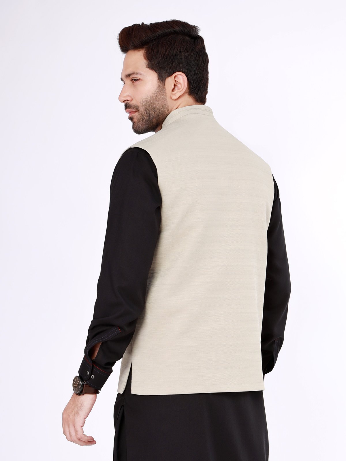 Edenrobe - Men's Grey Waist Coat - EMTWC21-35764