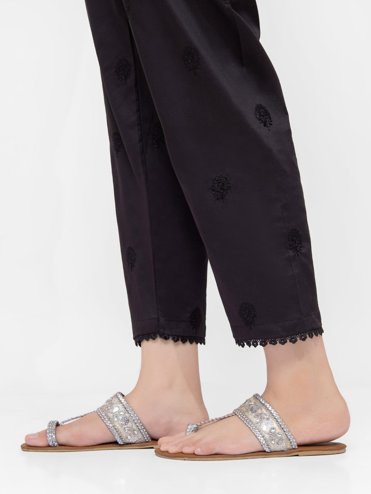 Edenrobe - Women's Black Trouser - EWBE21-76328