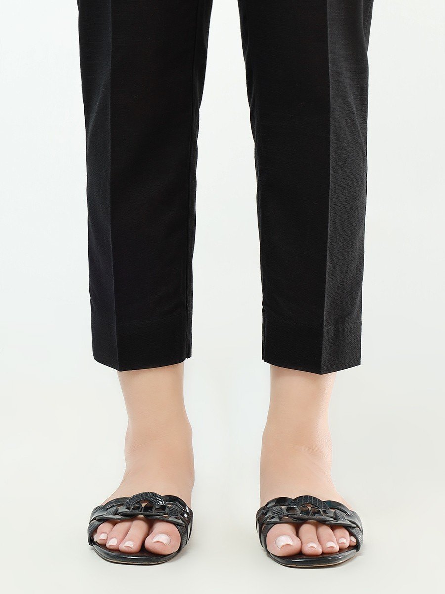 Edenrobe - Women's Black Trouser - EWBP21-76362