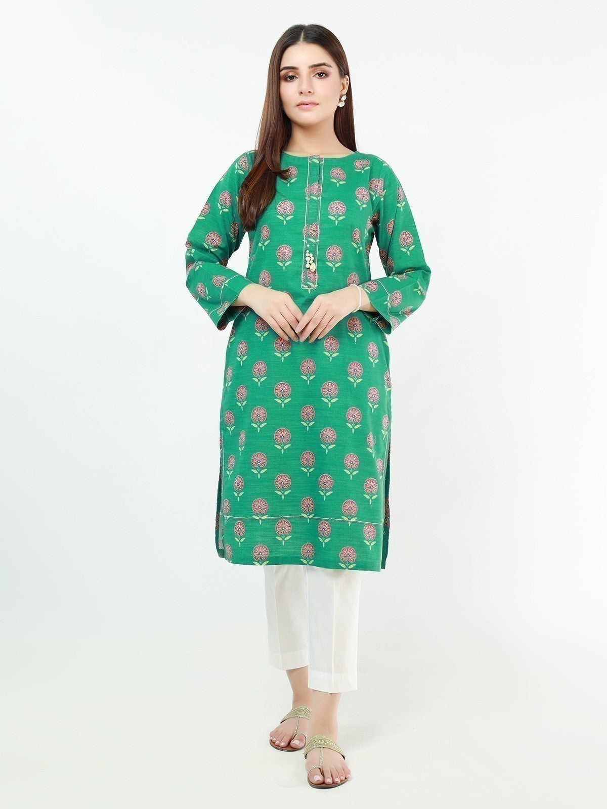 Edenrobe - Pret 1Pc Printed Lawn Shirt - EWTKA21-67786