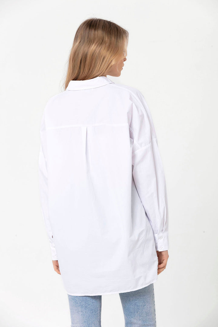 BTW - OVERSIZED BUTTON DOWN