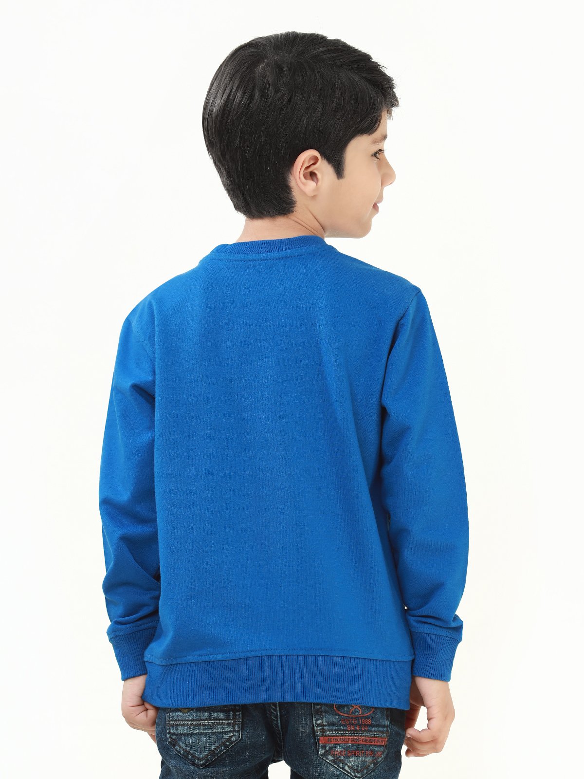 Edenrobe - Boy's Blue Sweatshirt - EBTSS21-008