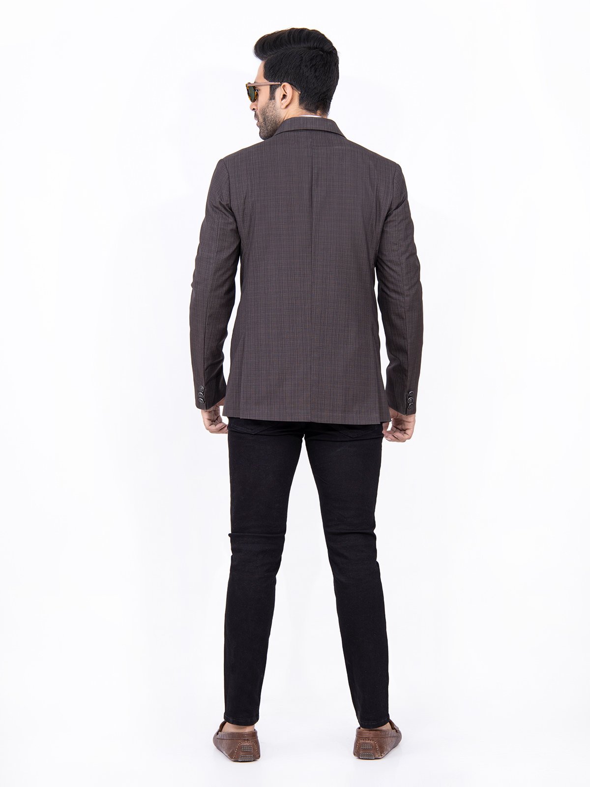 Edenrobe - Men's Dark Brown Blazer - EMTB22-6767