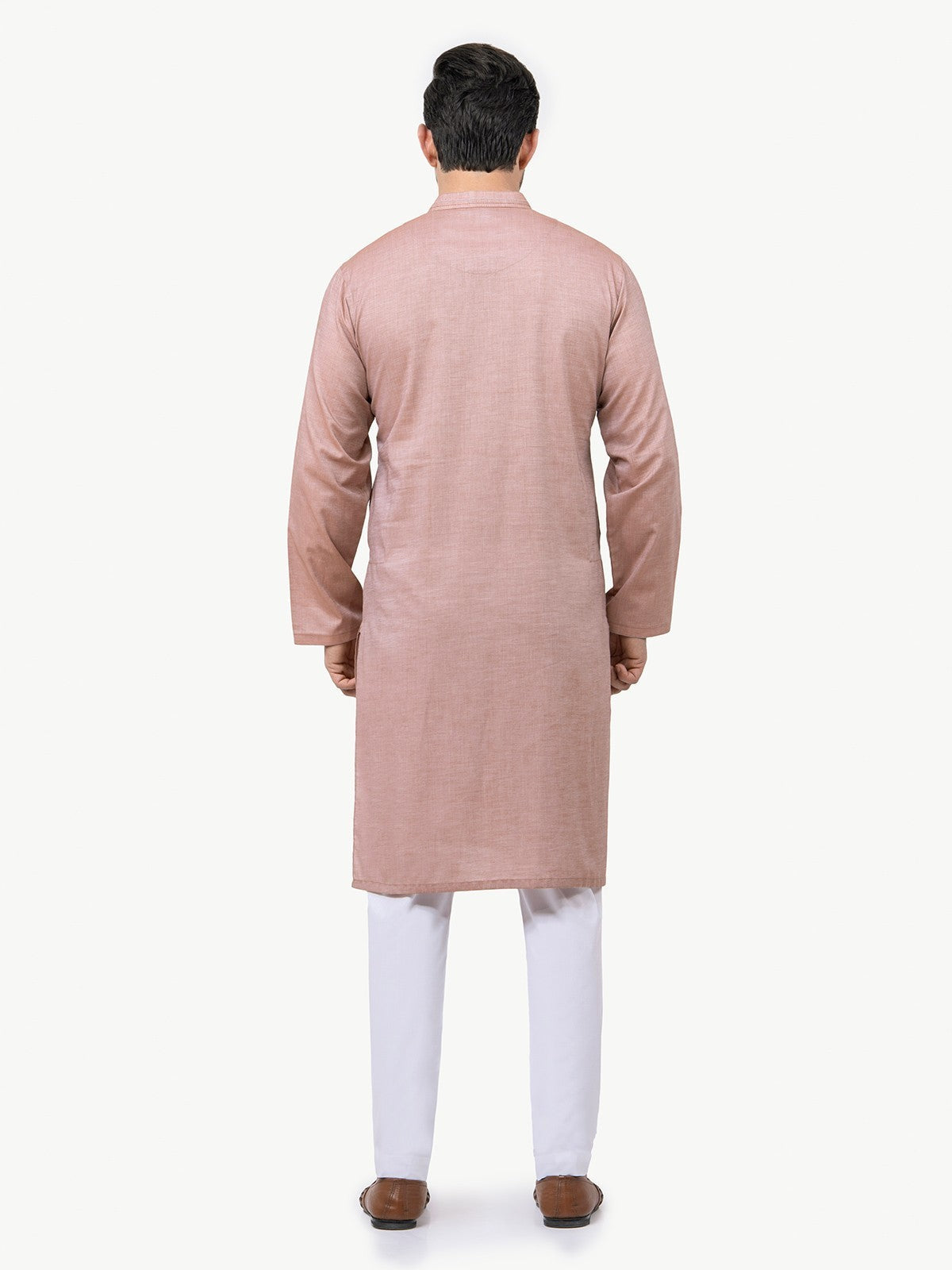 Edenrobe - Men's Tea Rose Kurta - EMTK22S-99132