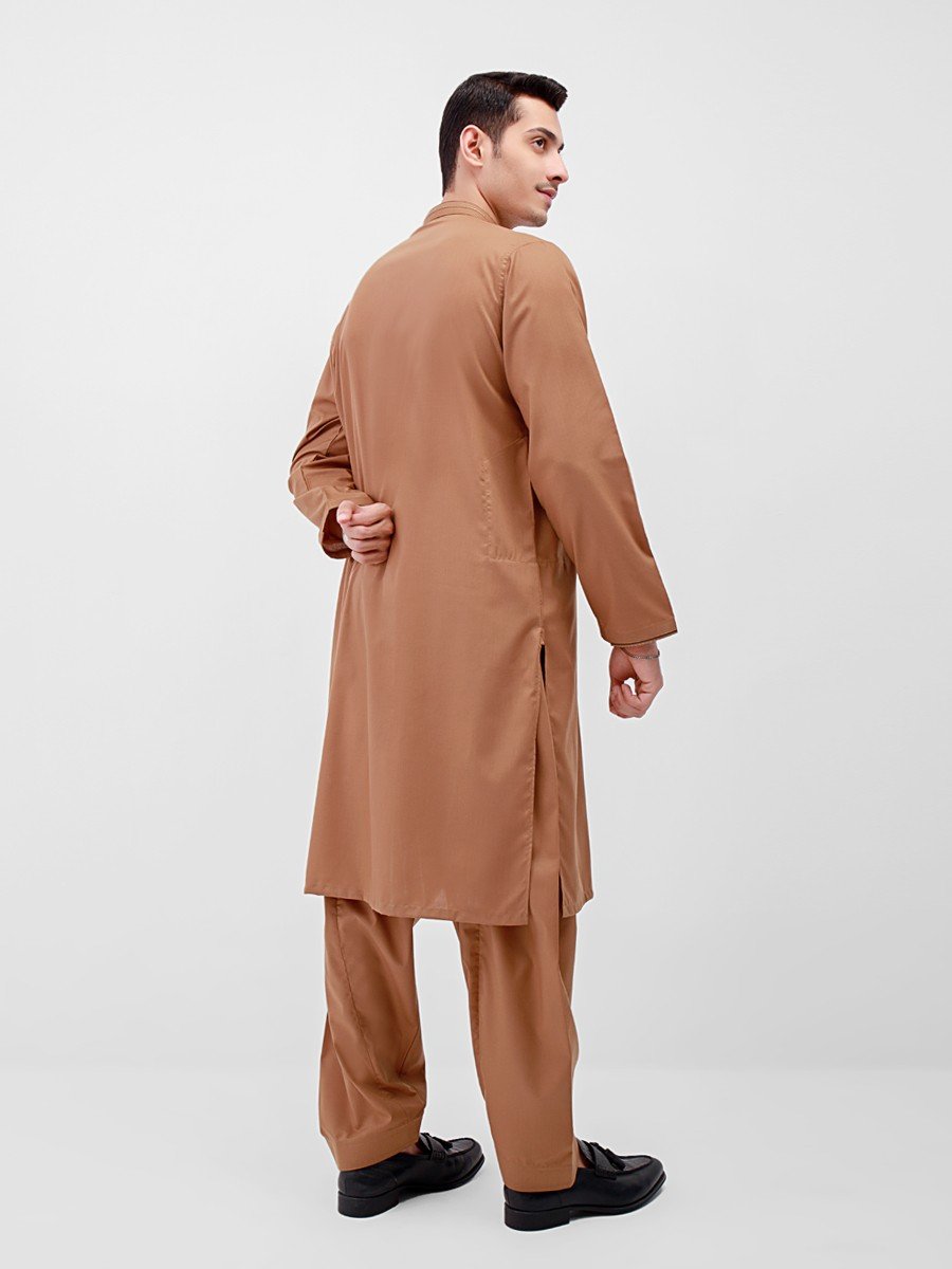 Edenrobe - Men's Light Brown Swish Collection - EMTSW22S-99171