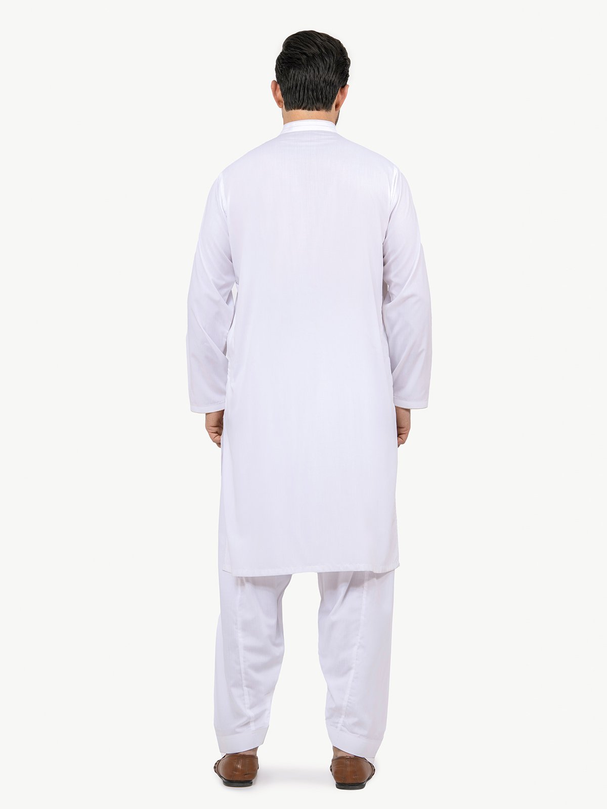 Edenrobe - Men's White Swish Collection - EMTSW22S-99185