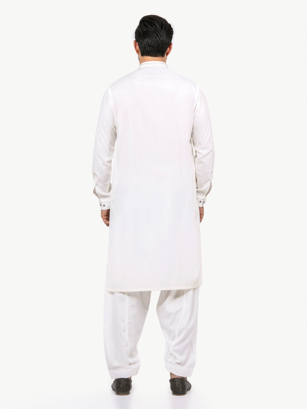 Edenrobe - Men's Off White Swish Collection - EMTSW22S-99188