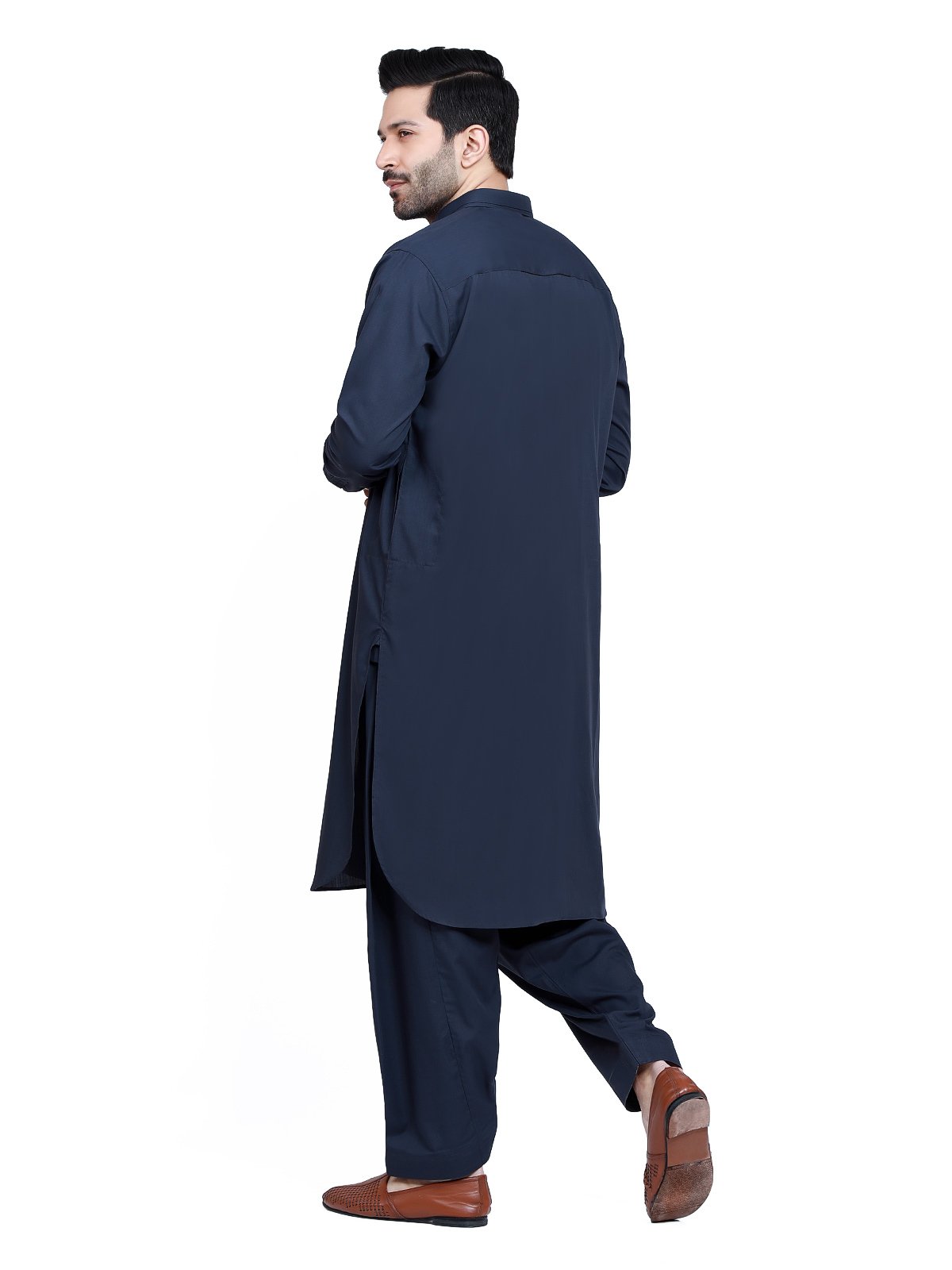 Edenrobe - Men's Navy Swish Collection - EMTSW22S-99198