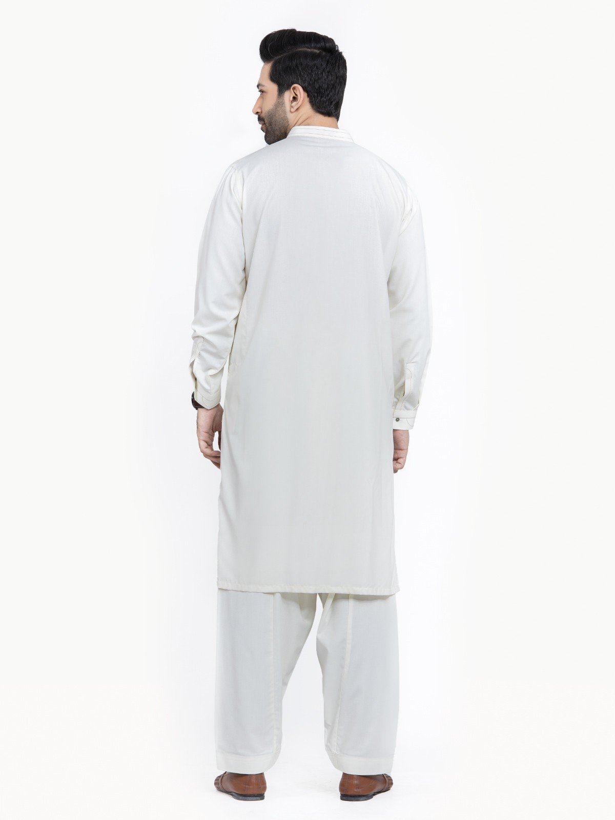 Edenrobe - Men's Cream Swish Collection - EMTSW22S-99204