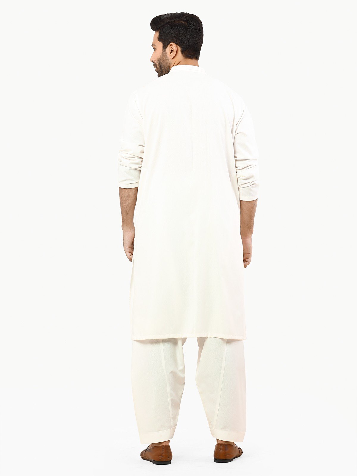 Edenrobe - Men's Off White Swish Collection - EMTSW22S-99245