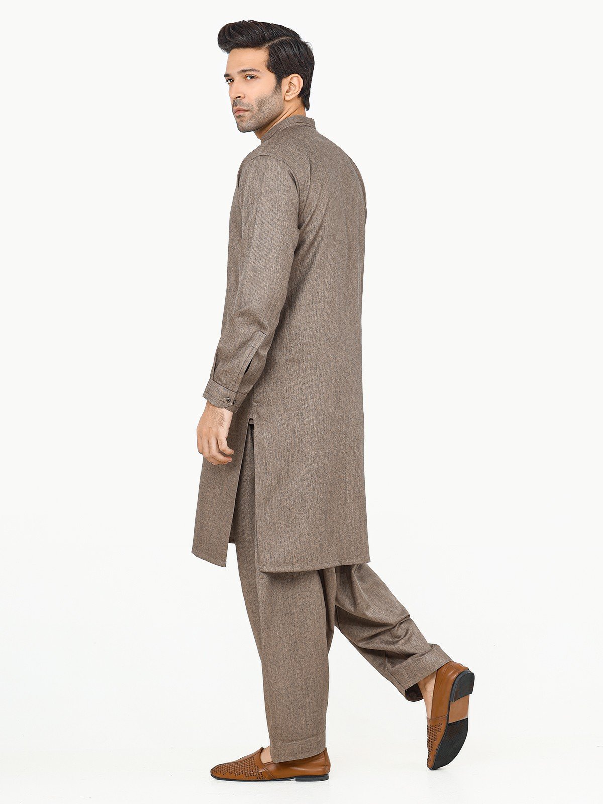 Edenrobe - Men's Light Brown Swish Collection - EMTSW22S-99250