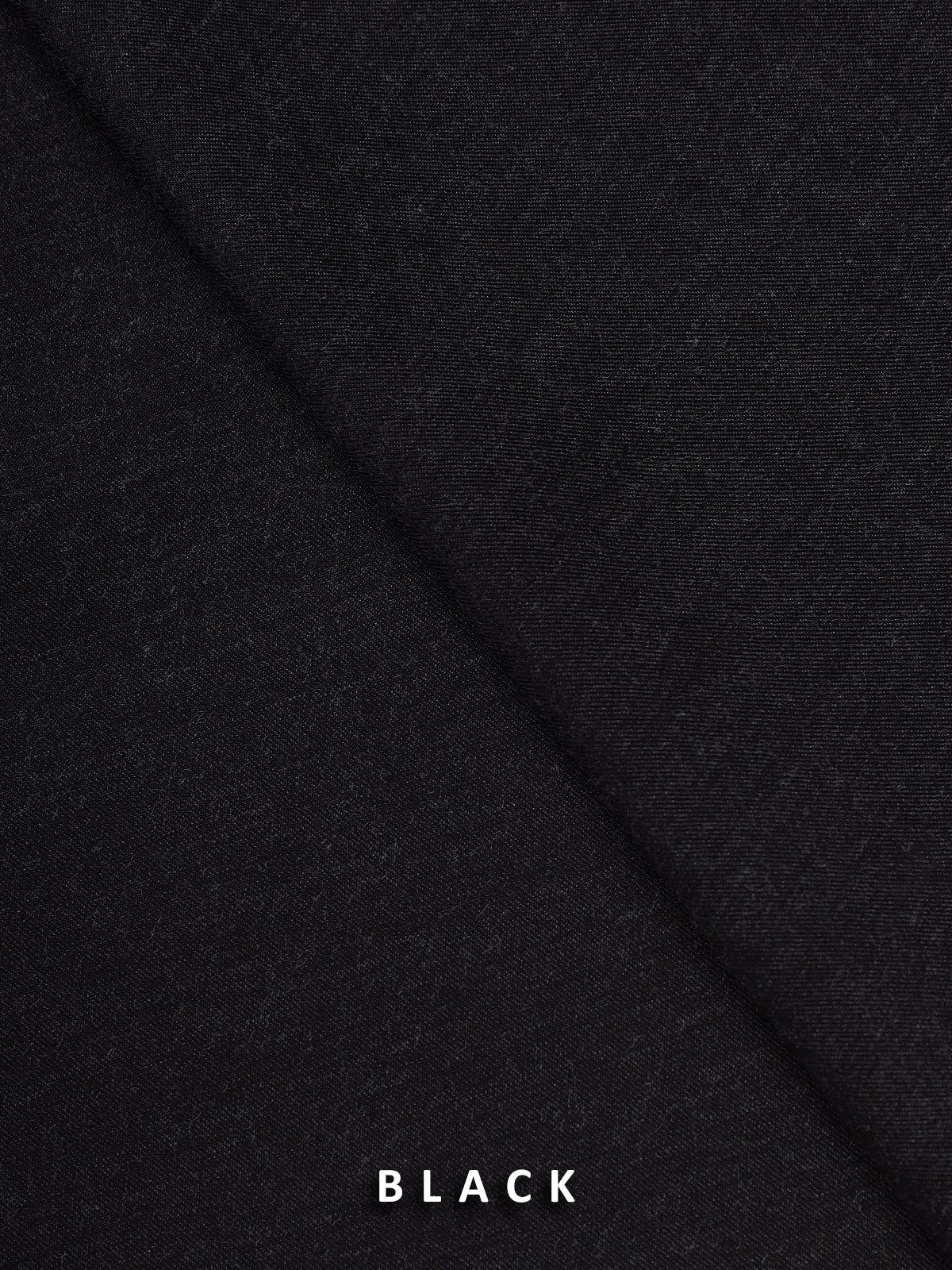 Edenrobe - Men's Unstitched Black - EMUB22S-LUXURY