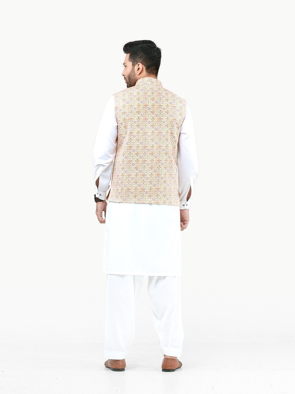 Edenrobe - Men's Multi Waist Coat - EMTWC22-35786