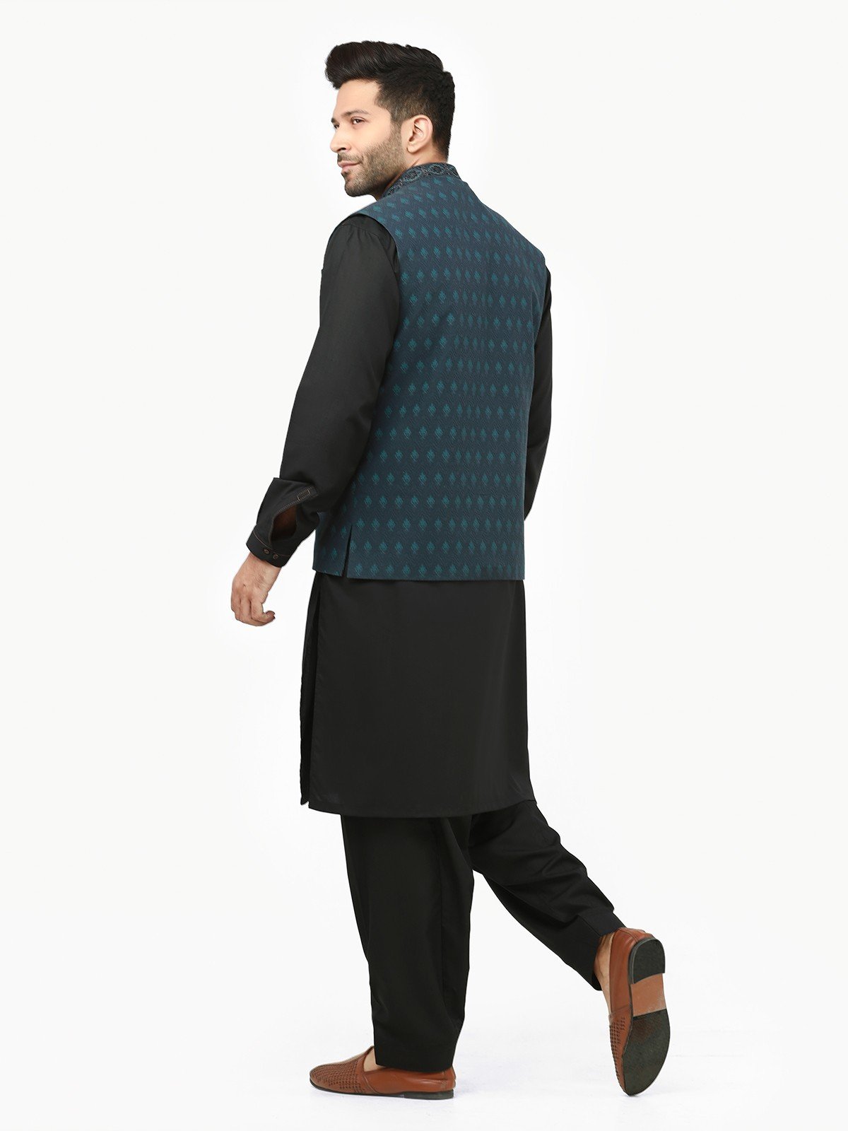 Edenrobe - Men's Navy Waist Coat - EMTWC22-35791