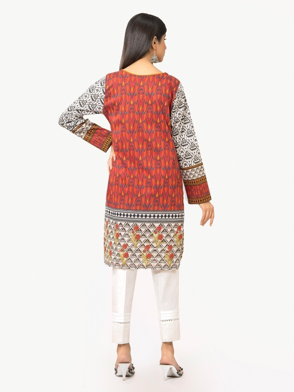 Edenrobe - Pret 1Pc Printed Lawn Shirt - EWTKA22-67628