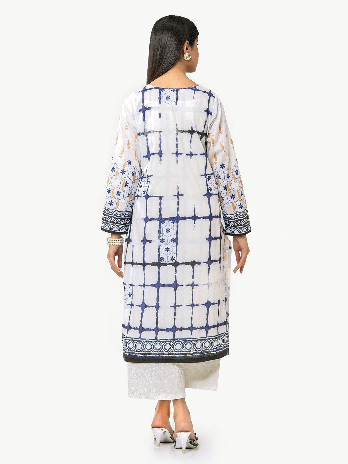 Edenrobe - Pret 1Pc Printed Cambric Shirt - EWTKA22-67781