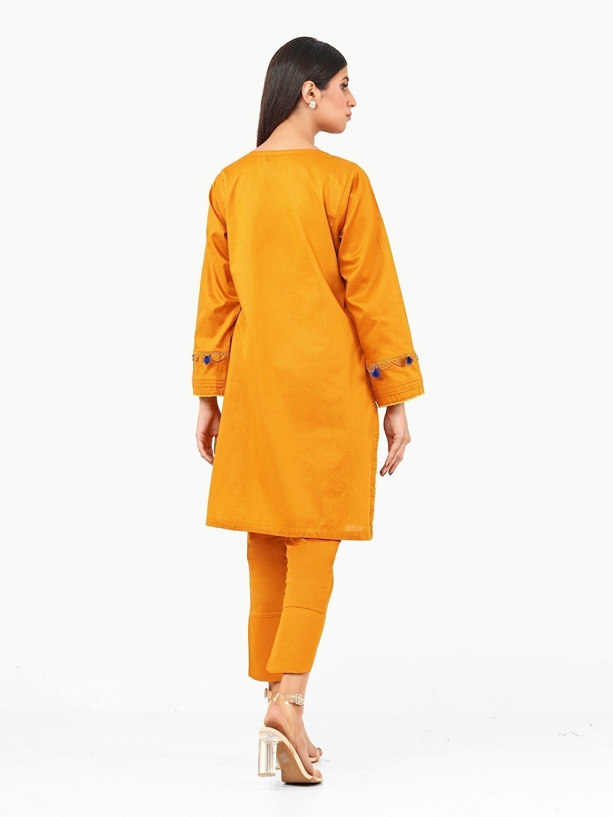 Edenrobe - Pret 2Pc Embroidered Lawn Shirt Trouser - EWTKE22-68131 (ST)