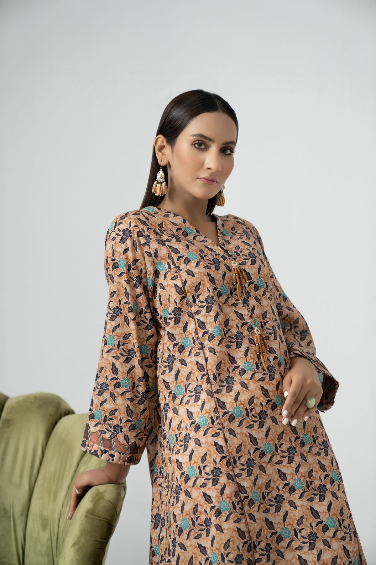 1PC Capital Kurti 2307