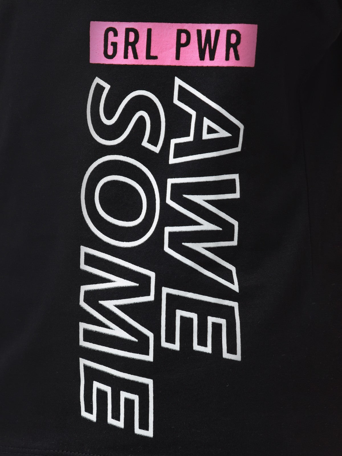 Edenrobe - Girl's Black Top - EGTK23-023