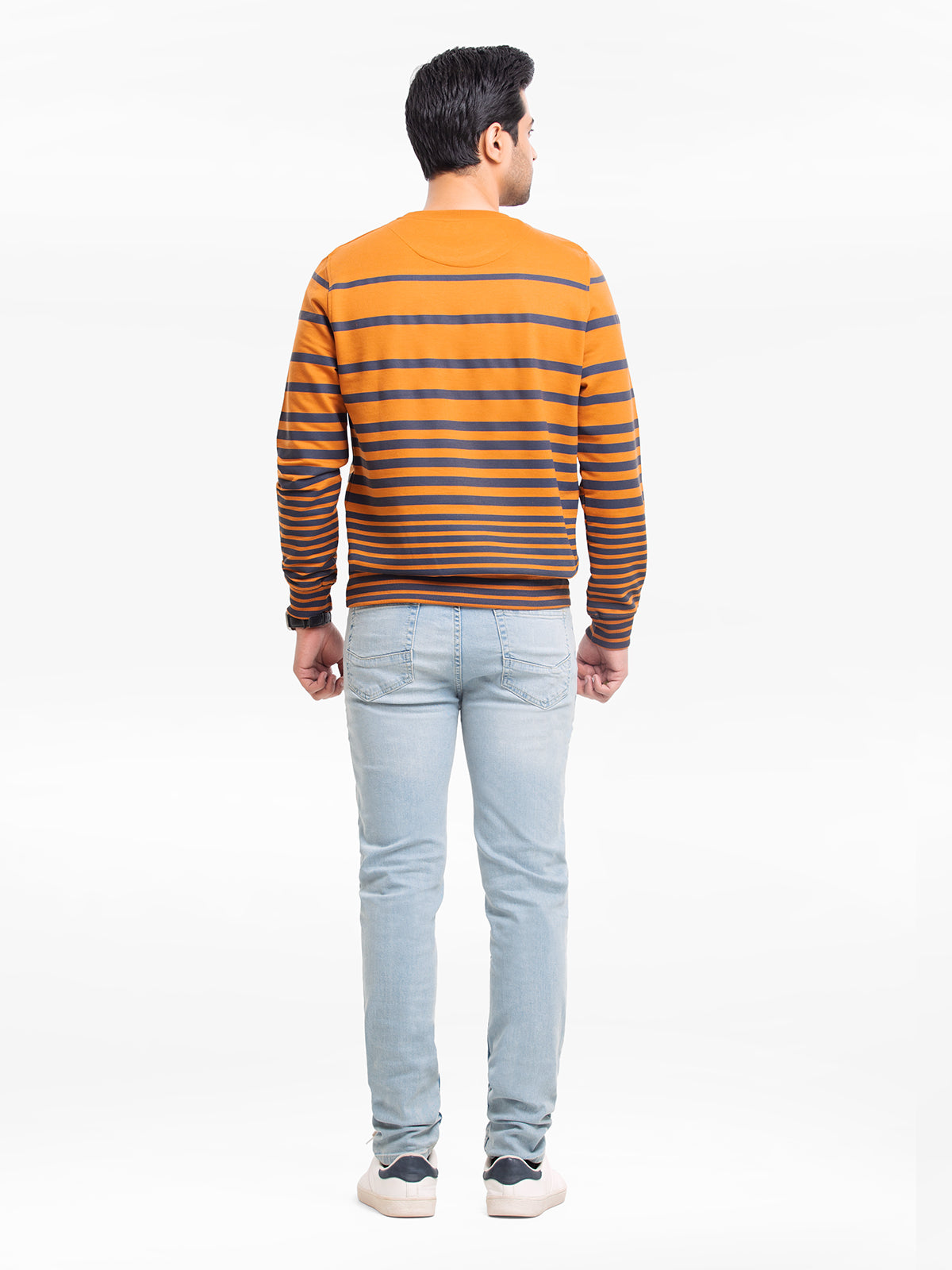 Edenrobe - Men's Brown Sweatshirt - EMTSS23-008