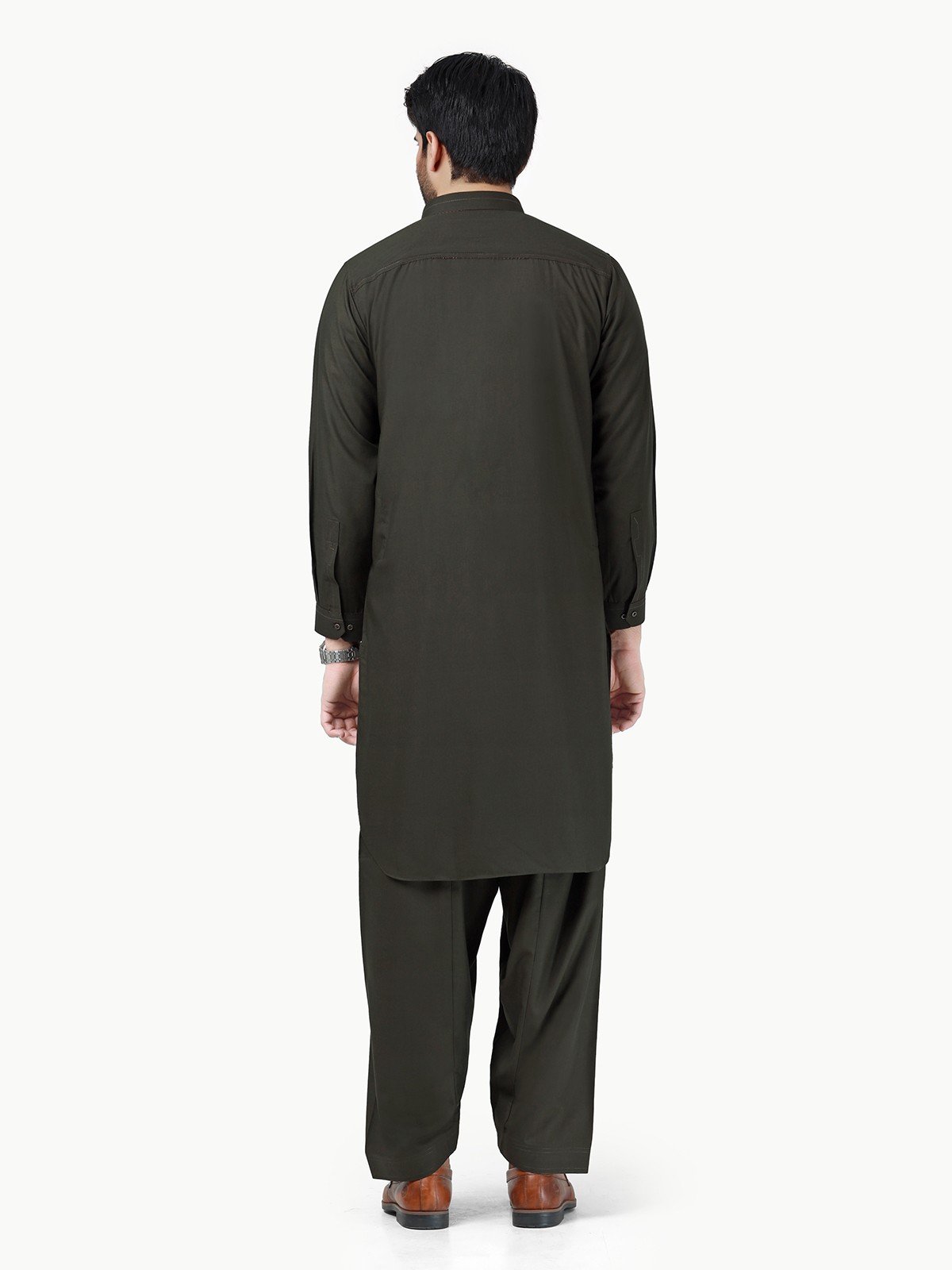 Edenrobe - Men's Dark Green Swish Collection - EMTSW23-99289