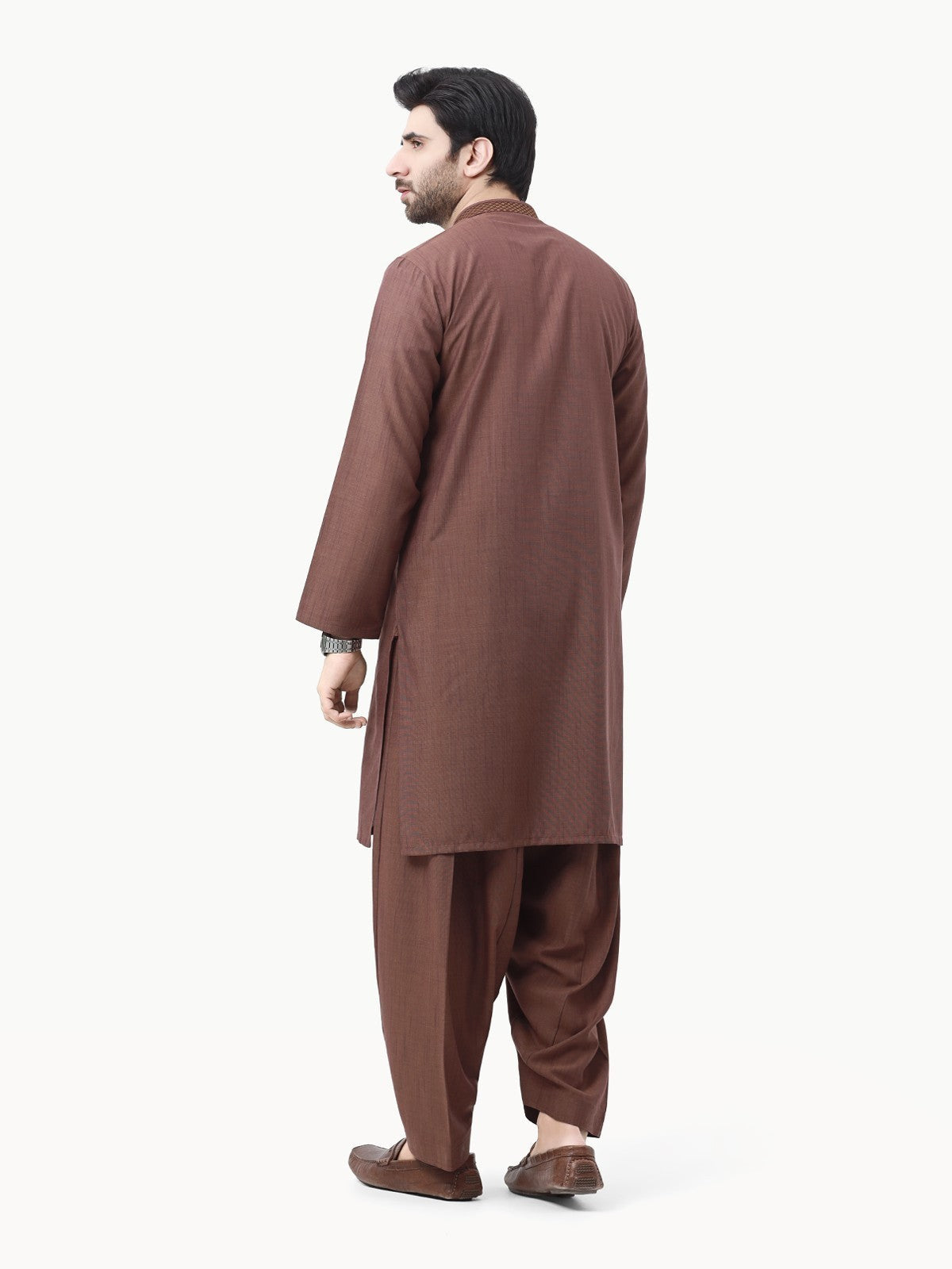 Edenrobe - Men's Brown Swish Collection - EMTSW23-99311