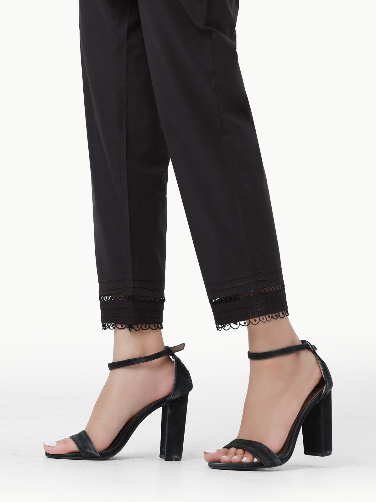 Edenrobe - Women's Black Trouser - EWBS22-76501