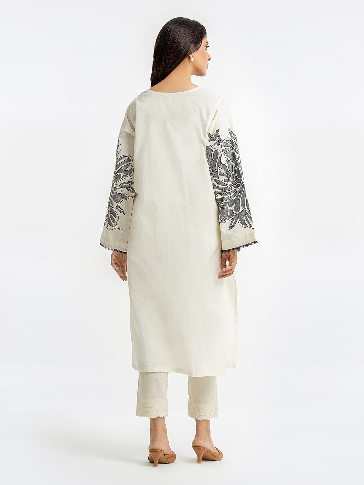 Edenrobe - Pret 1Pc Printed Dobby Shirt - EWTKP23-69300S