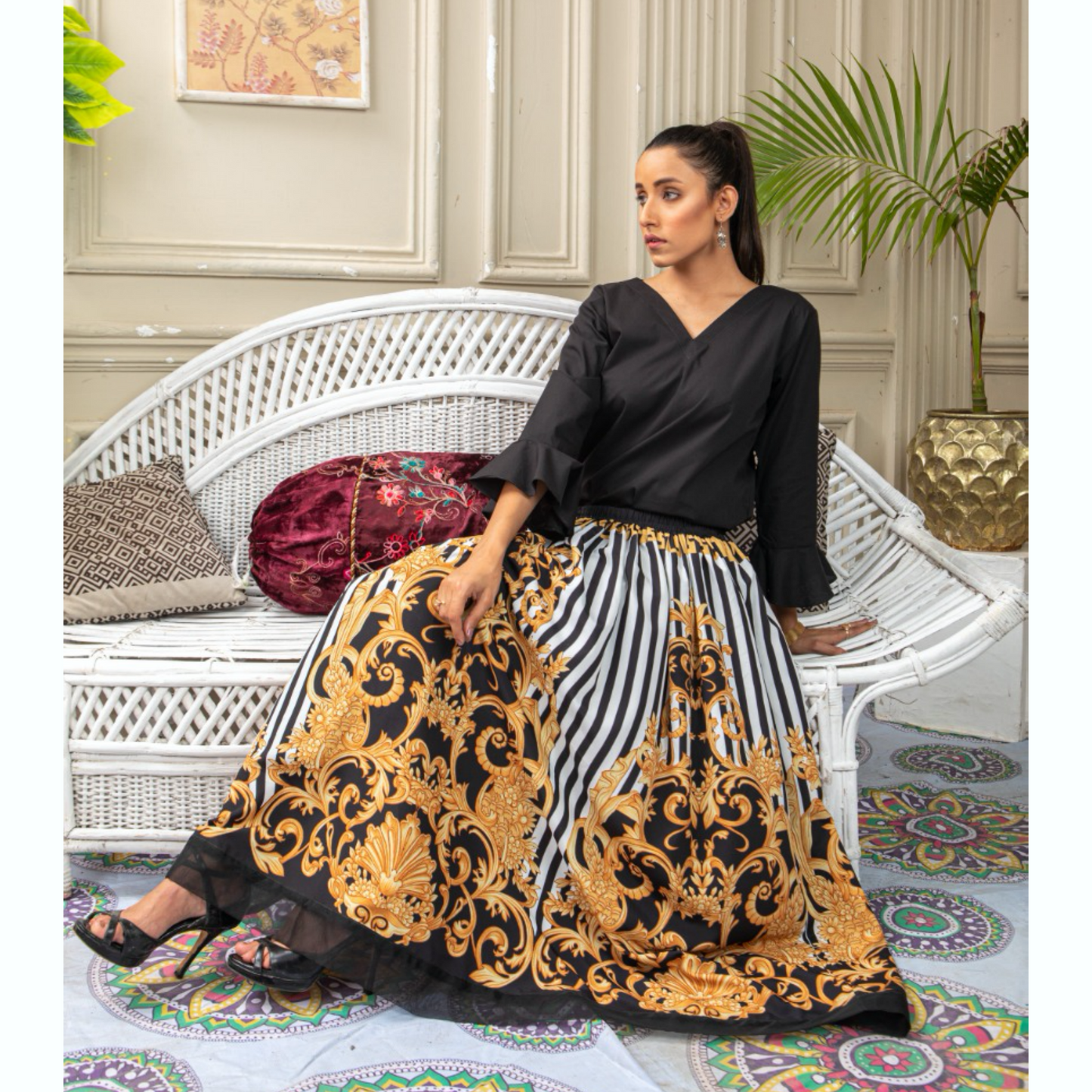 Chilgozay - Elegant Moda Fashion Women Skirt (CC 248)