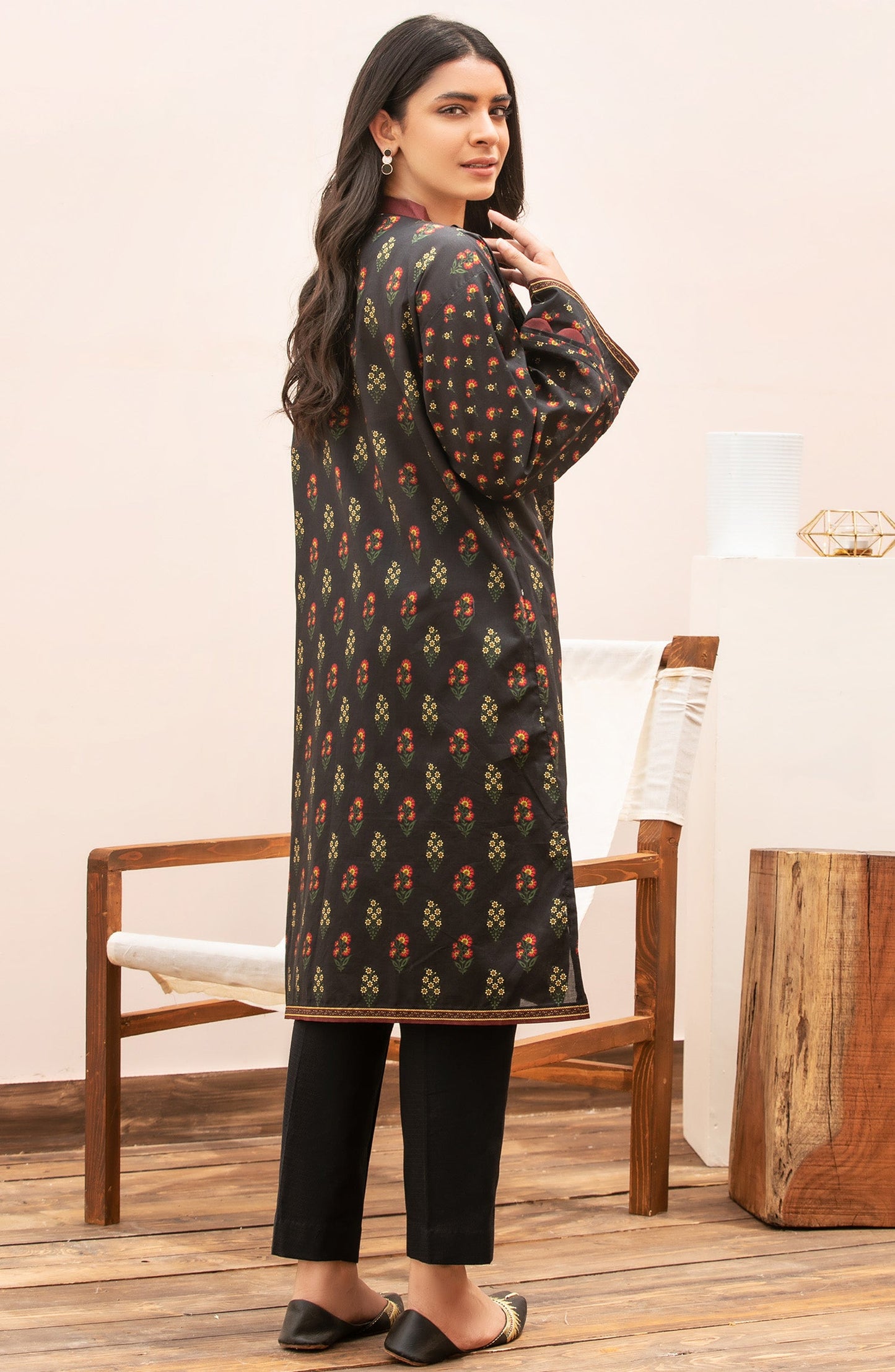 Orient - Unstitched 1 Piece Printed Lawn Shirt