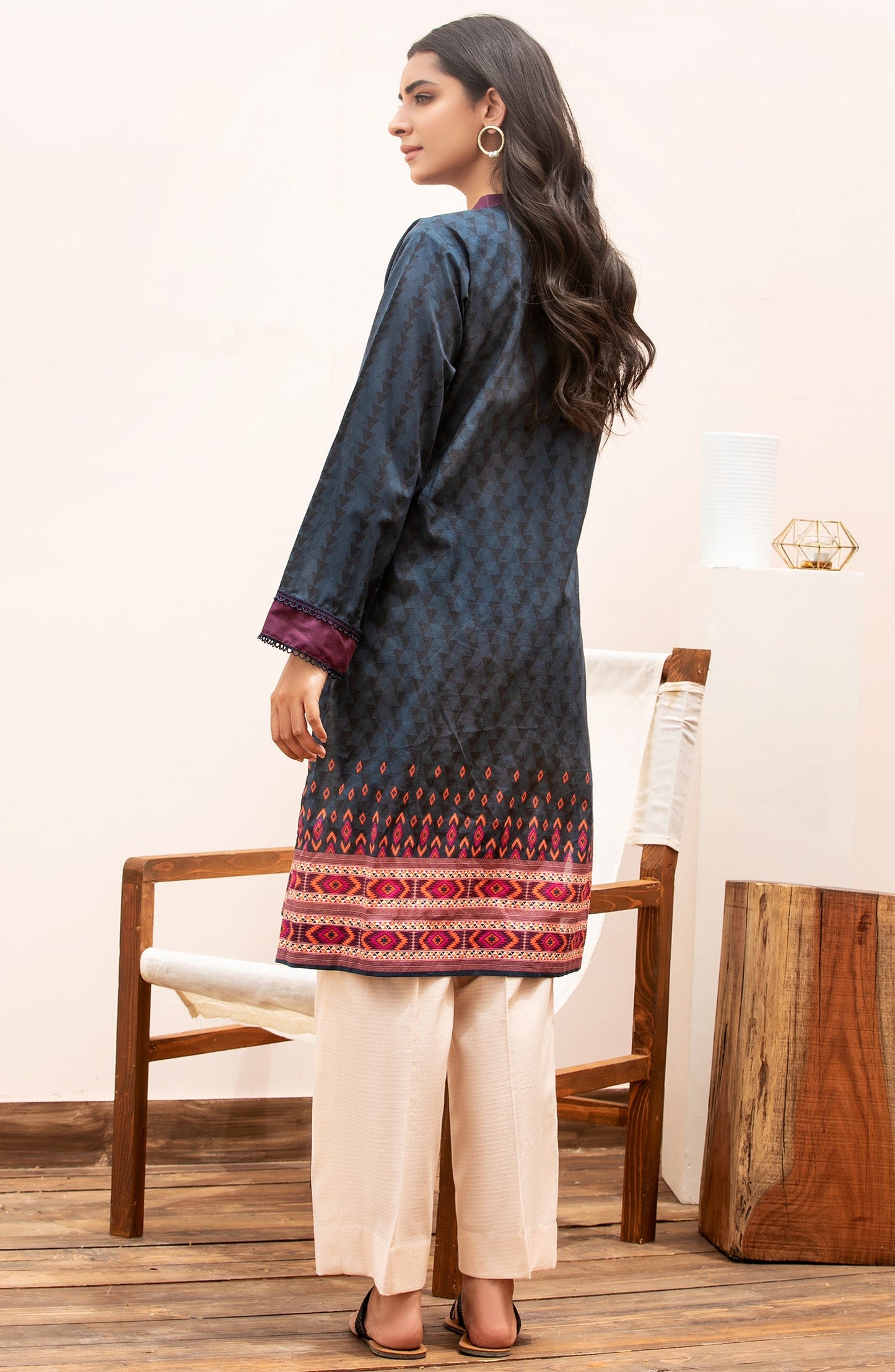 Orient - Unstitched 1 Piece Printed Lawn Shirt