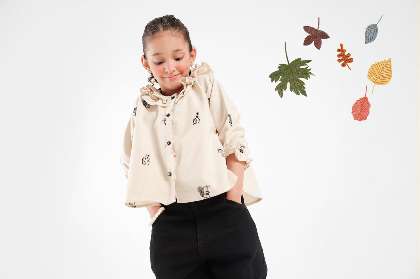 Ethnic - EMBROIDERED TOP (E0787/301/004)