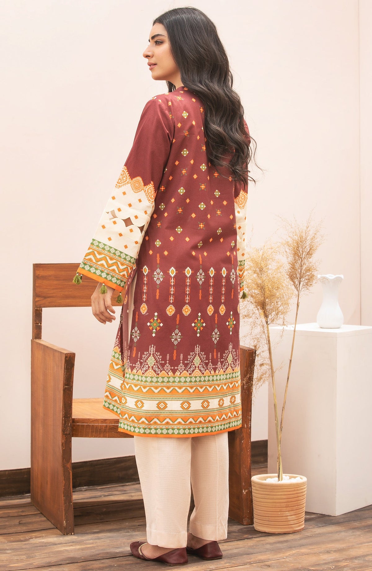 Orient - Unstitched 1 Piece Printed Lawn Shirt