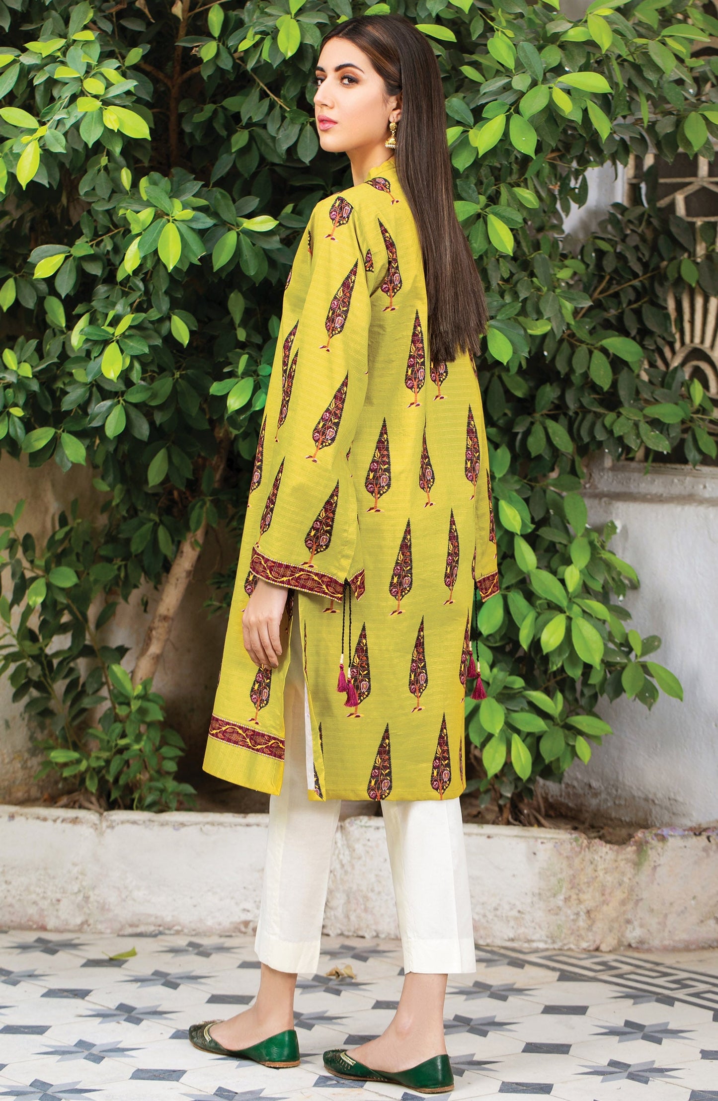 Orient - Unstitched 1 Piece Printed Zari Stripe Shirt