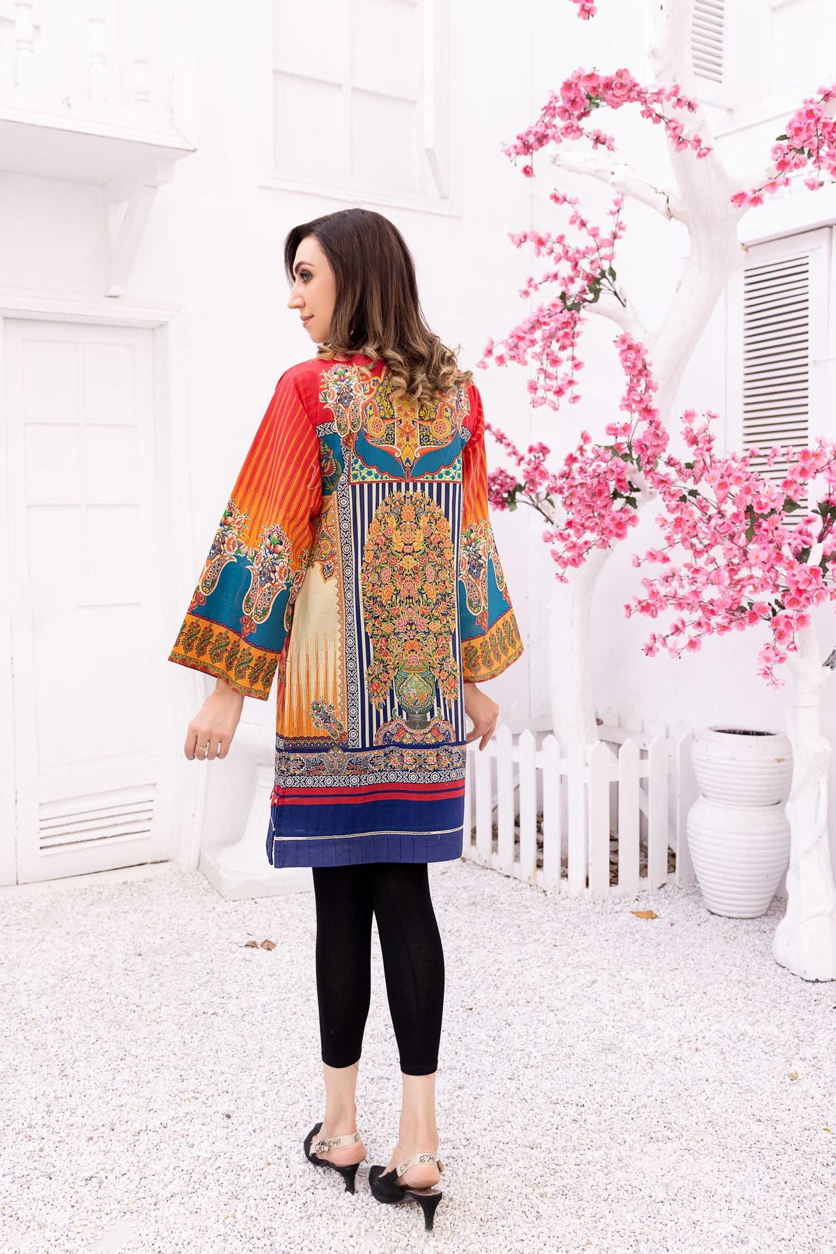Adan's Libas - Charmin - Digital Printed Stitched Lawn Kurti