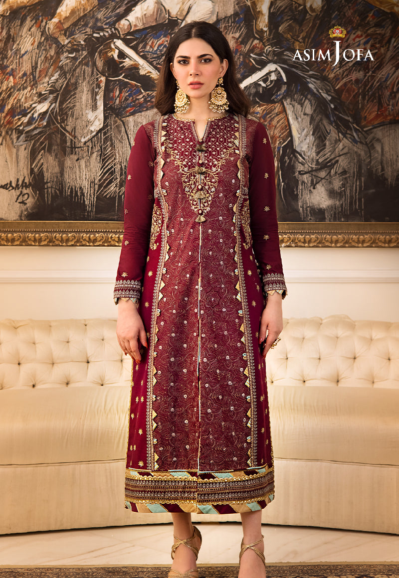 Asim Jofa - AJZS-10 Designers Stitched