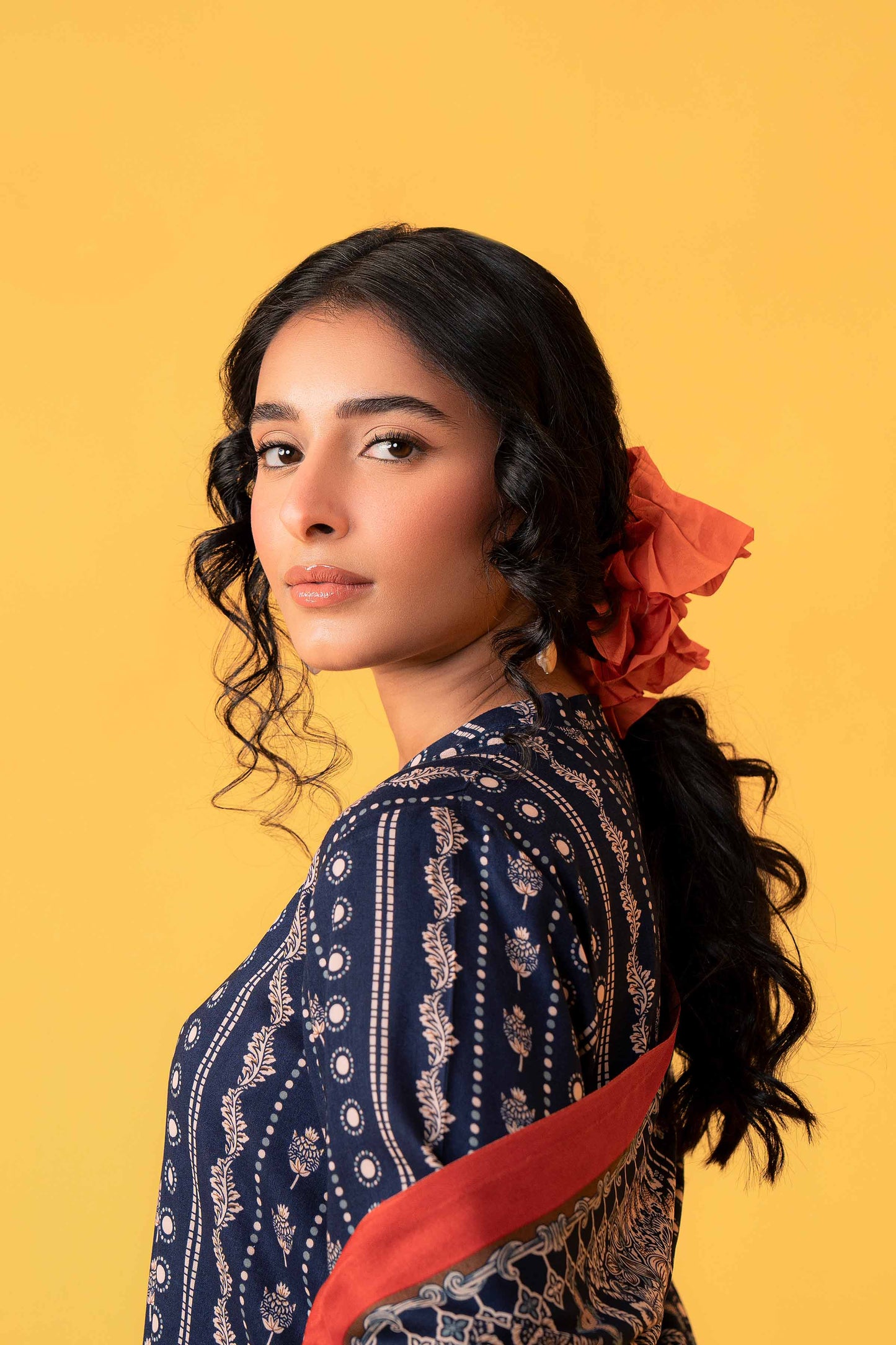 Nishat Linen - 3 Piece - Printed Loose Fabric - 42304021