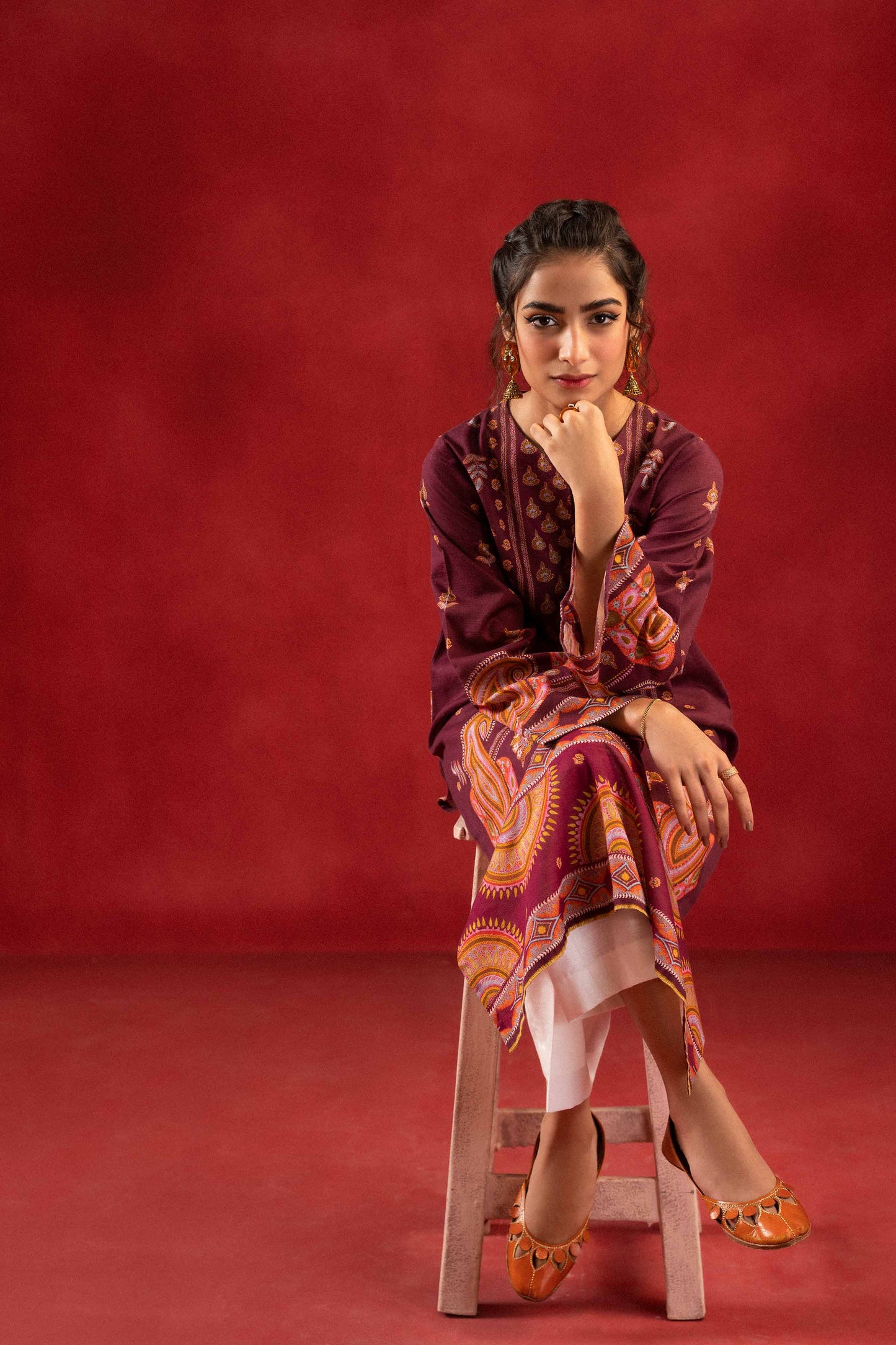 Nishat Linen - 1 Piece - Digital Printed Loose Fabric - 42304100