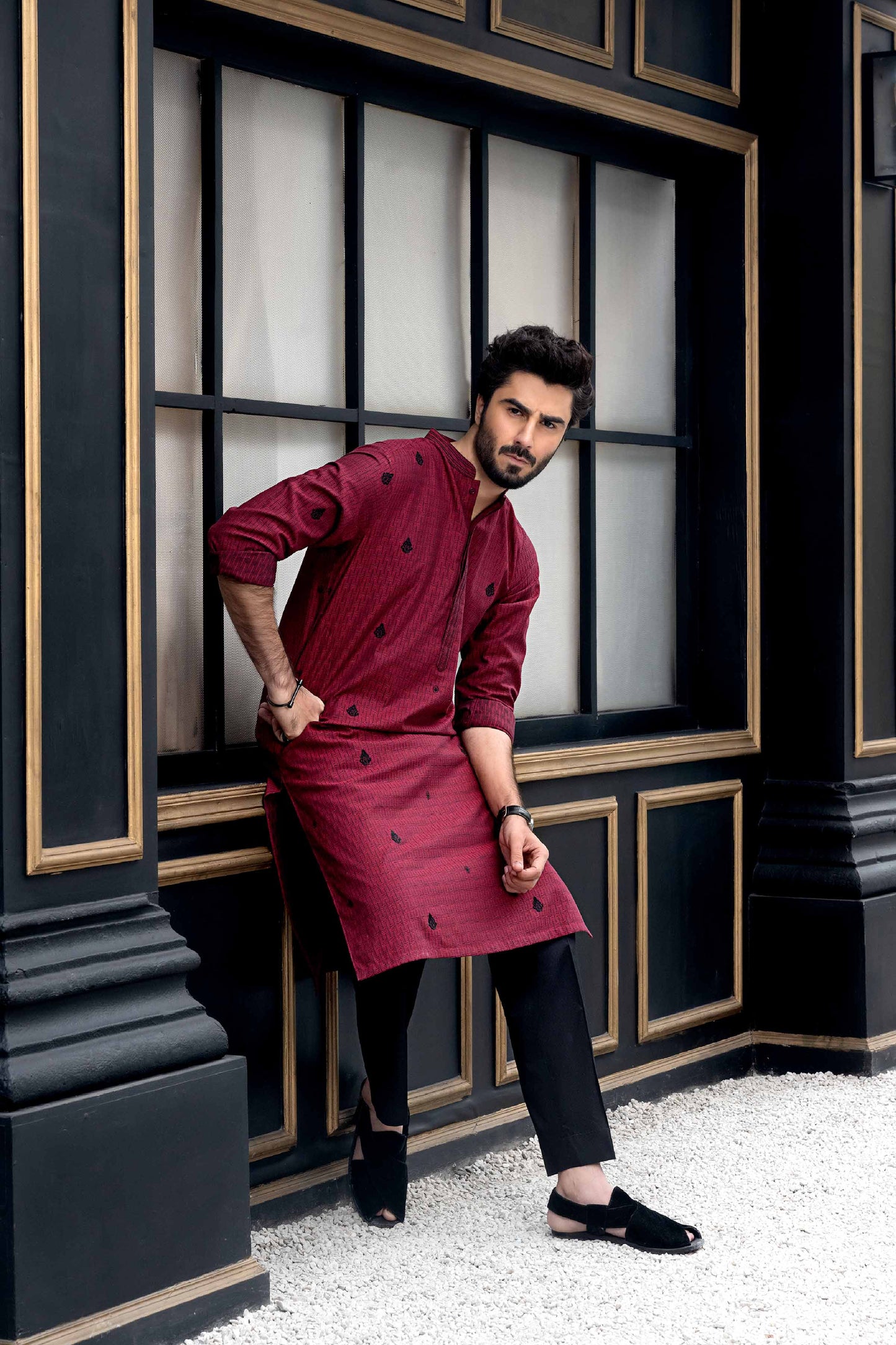 Nishat Linen - 1 Piece - Embroidered Shirt Fabric - 42307011