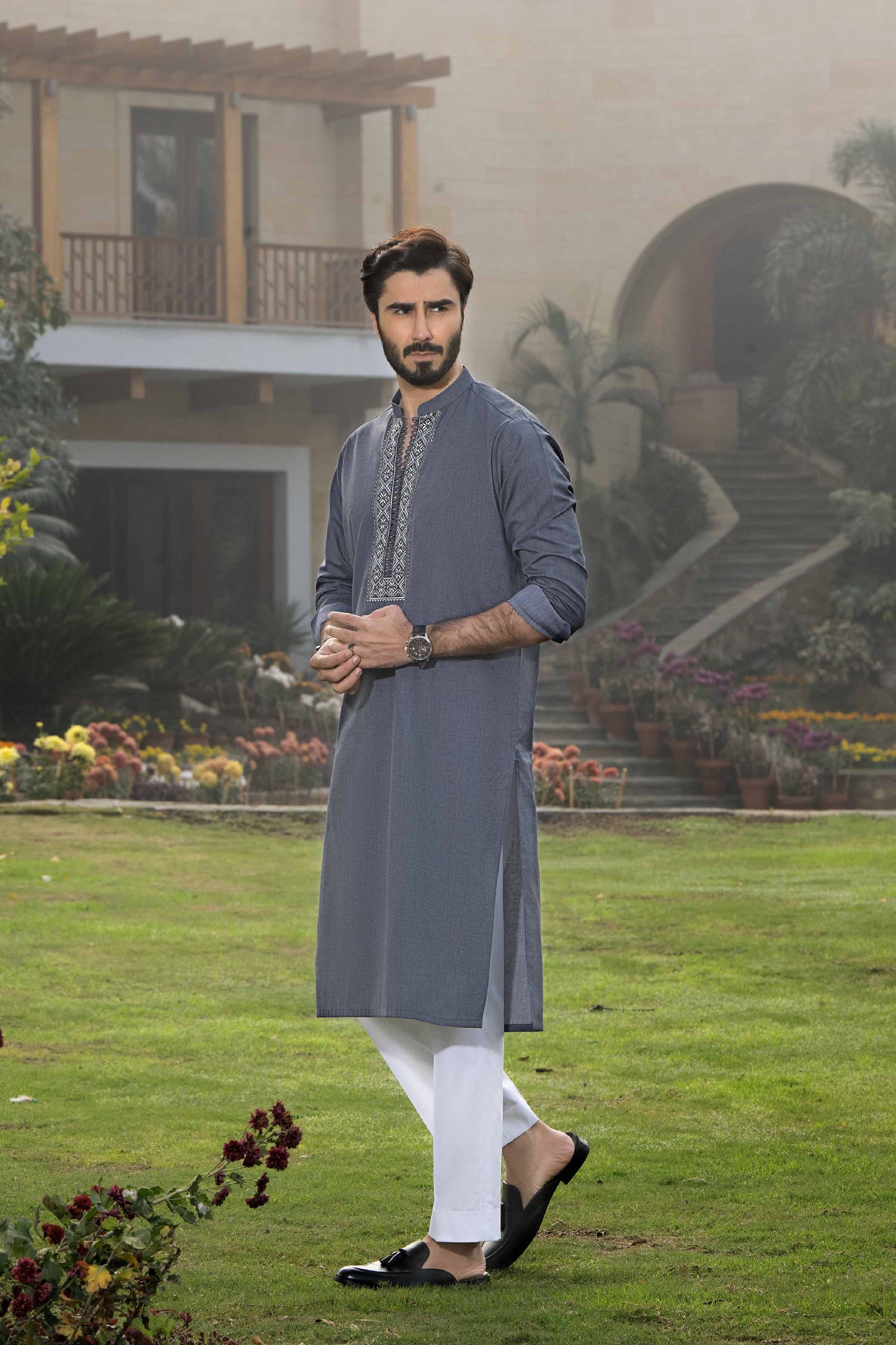 Nishat Linen - 2 Piece - Embroidered Naqsh Suit With Gift Box - 42307021