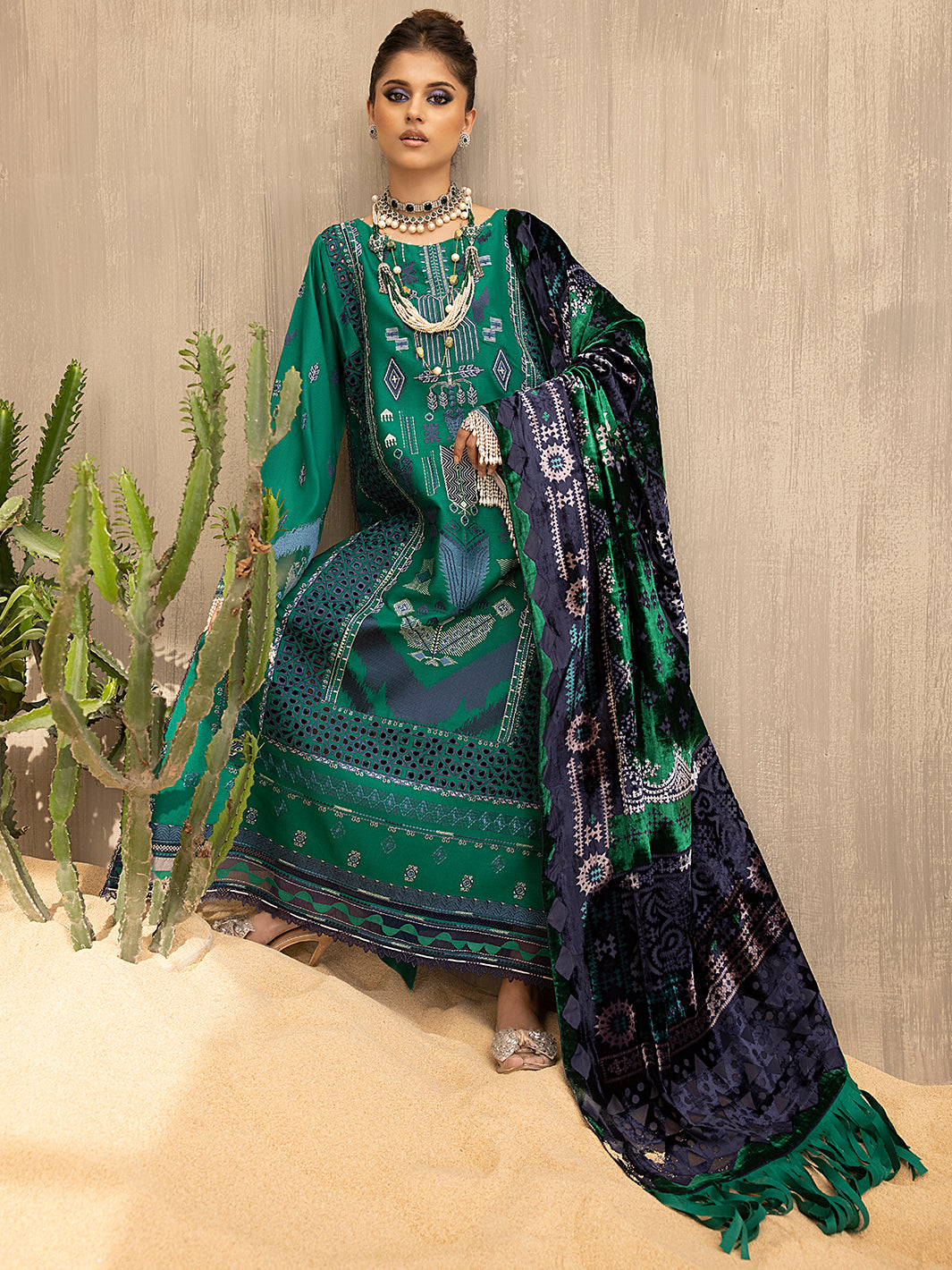 Binilyas - 507 - A | 3 PC KOTRAI UNSTITCH