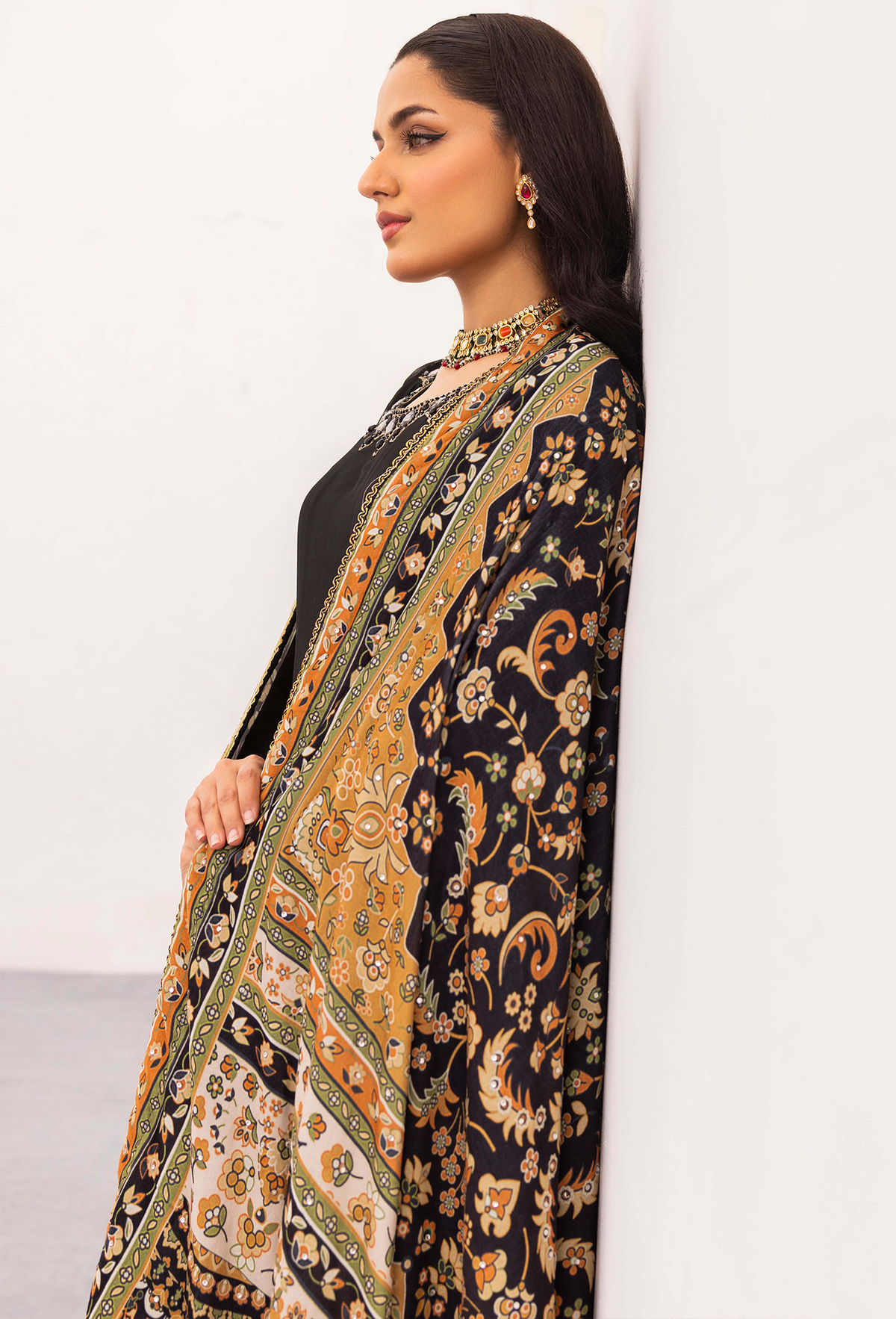 Adan's Libas - Adan's Velvet- Shawl 5441