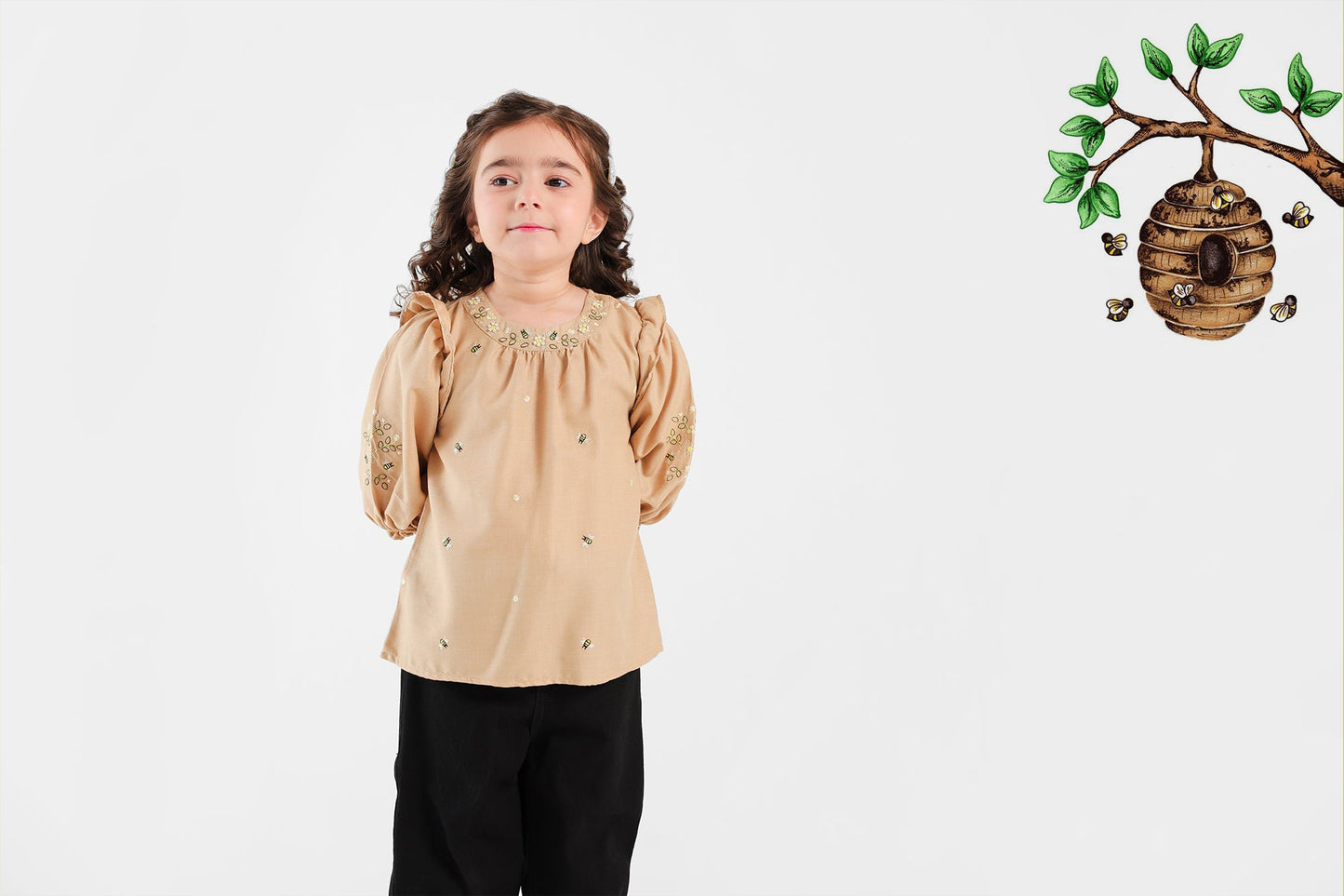 Ethnic - EMBROIDERED TOP (E0778/301/806)