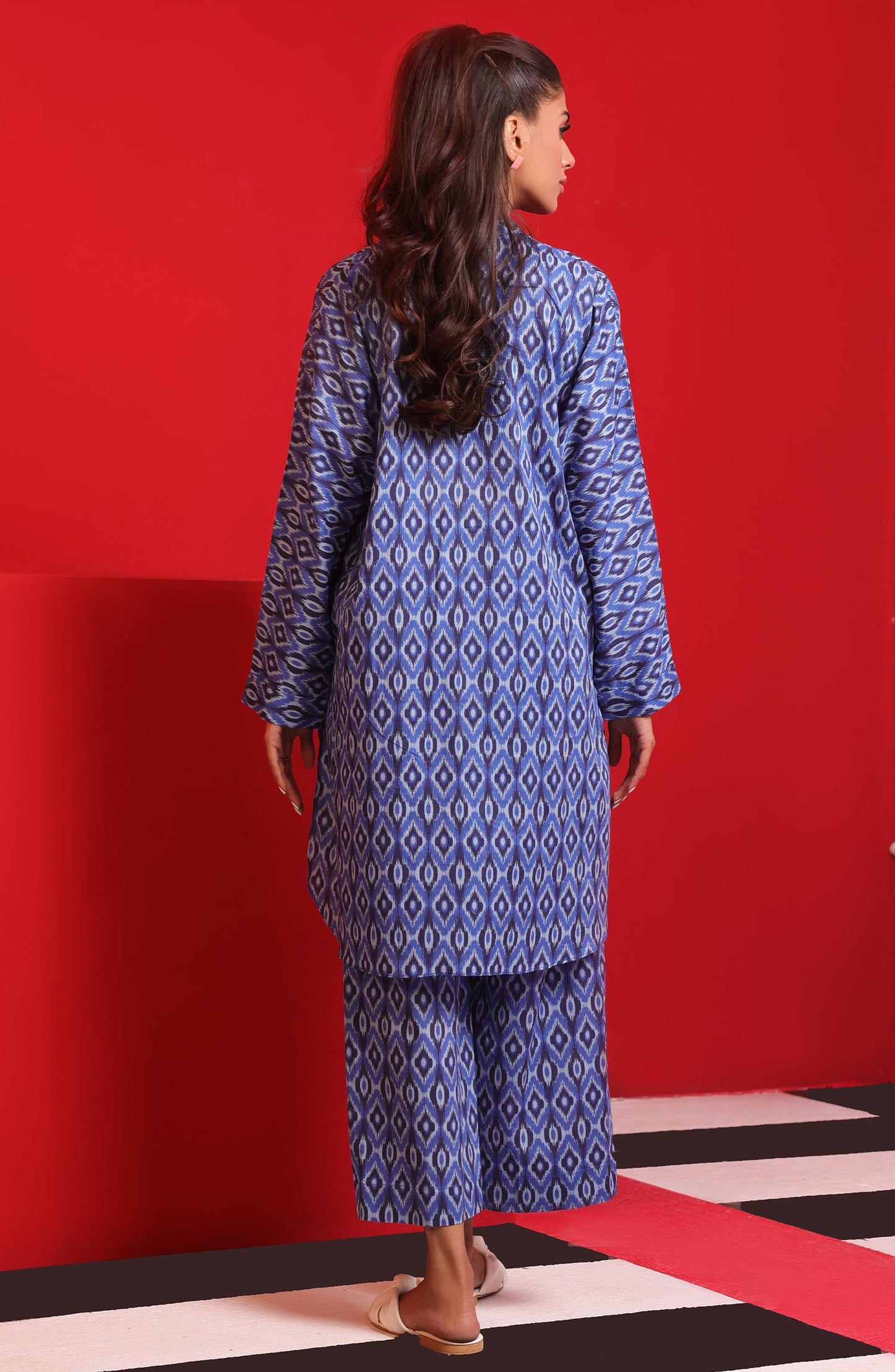 Orient - Stitched 2 Piece Printed Cambric Shirt and Cambric Pant